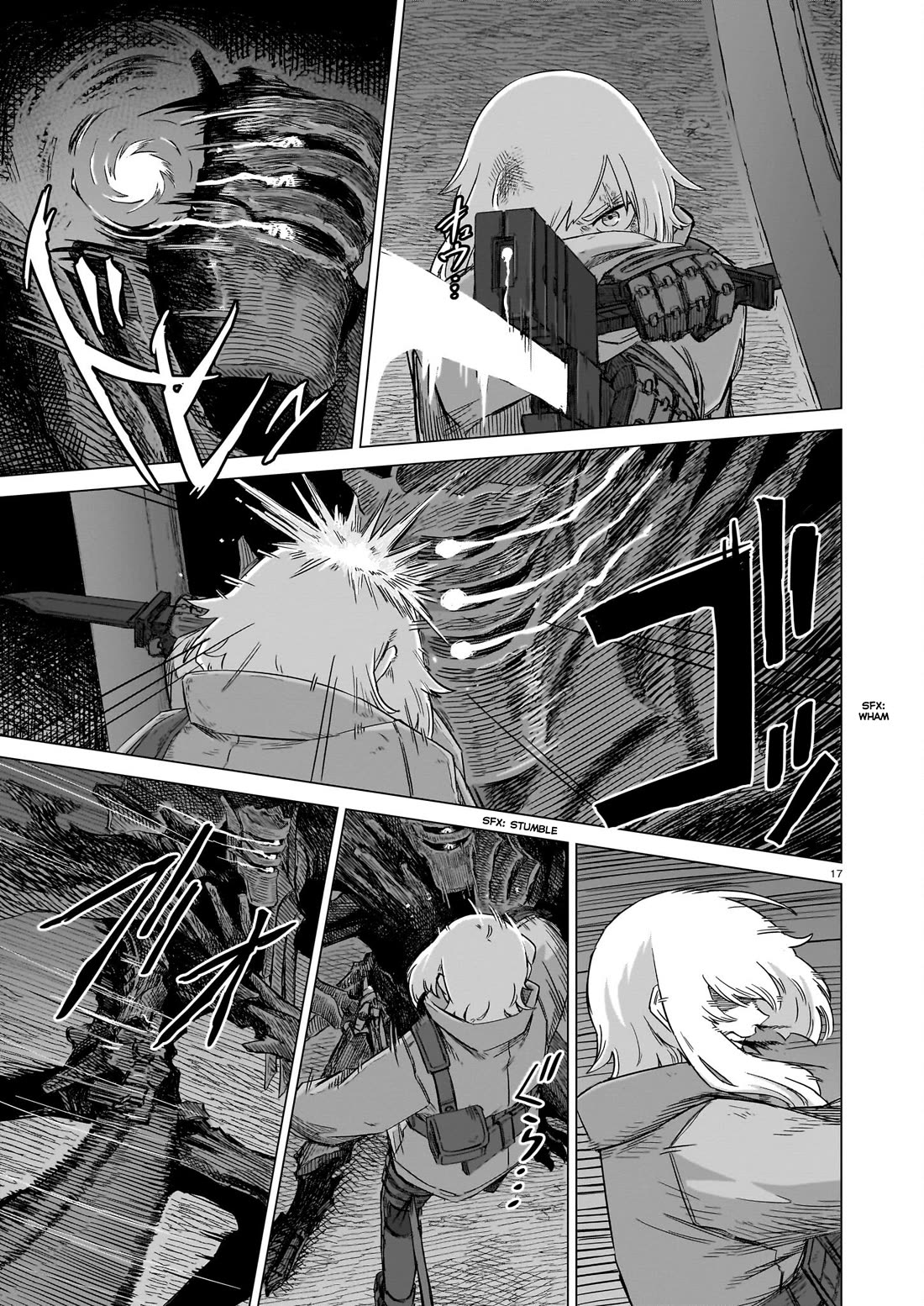 Usuzumi no Hate Chapter 22 page 17 - Chapter 22: Assault