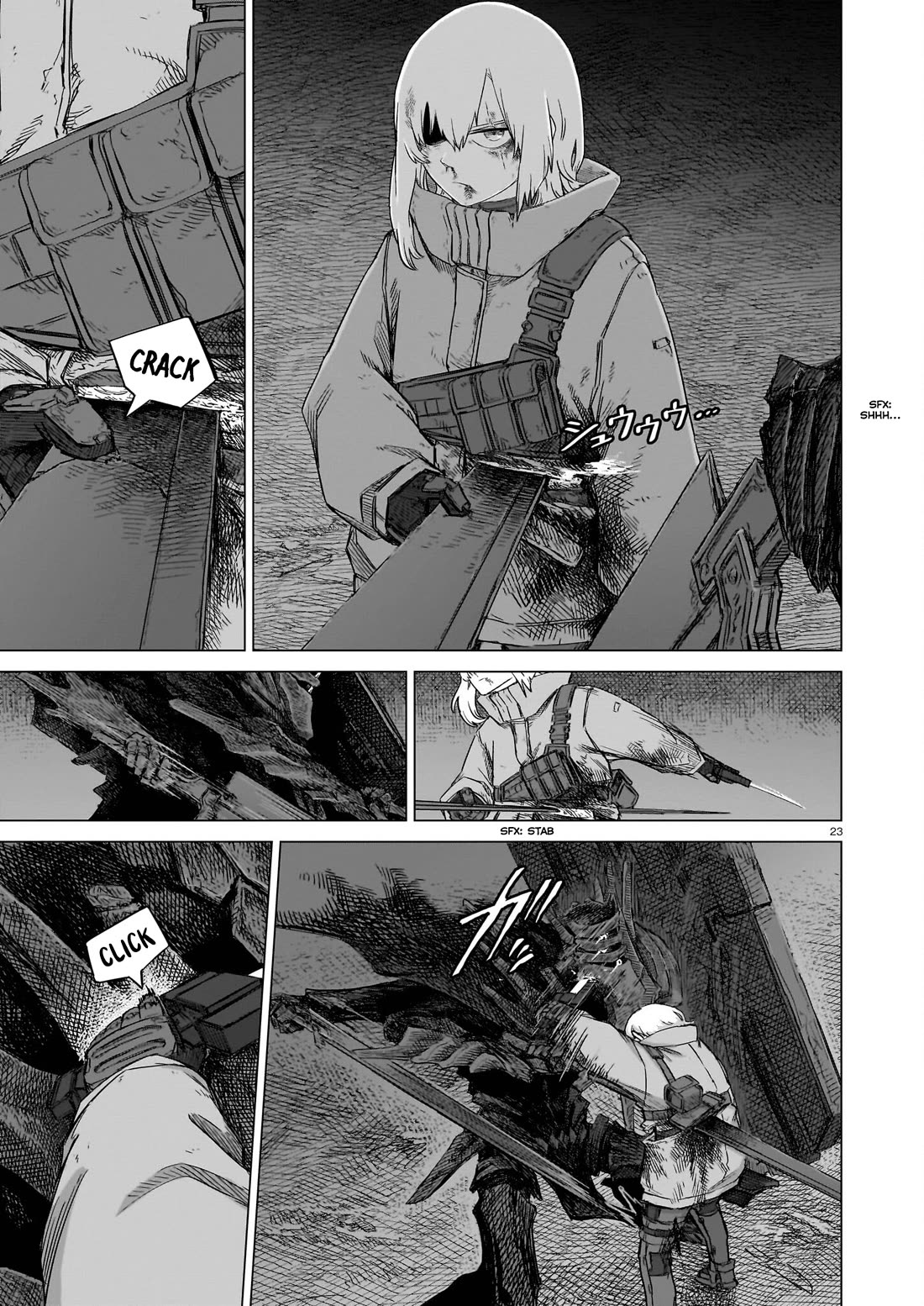 Usuzumi no Hate Chapter 22 page 22 - Chapter 22: Assault