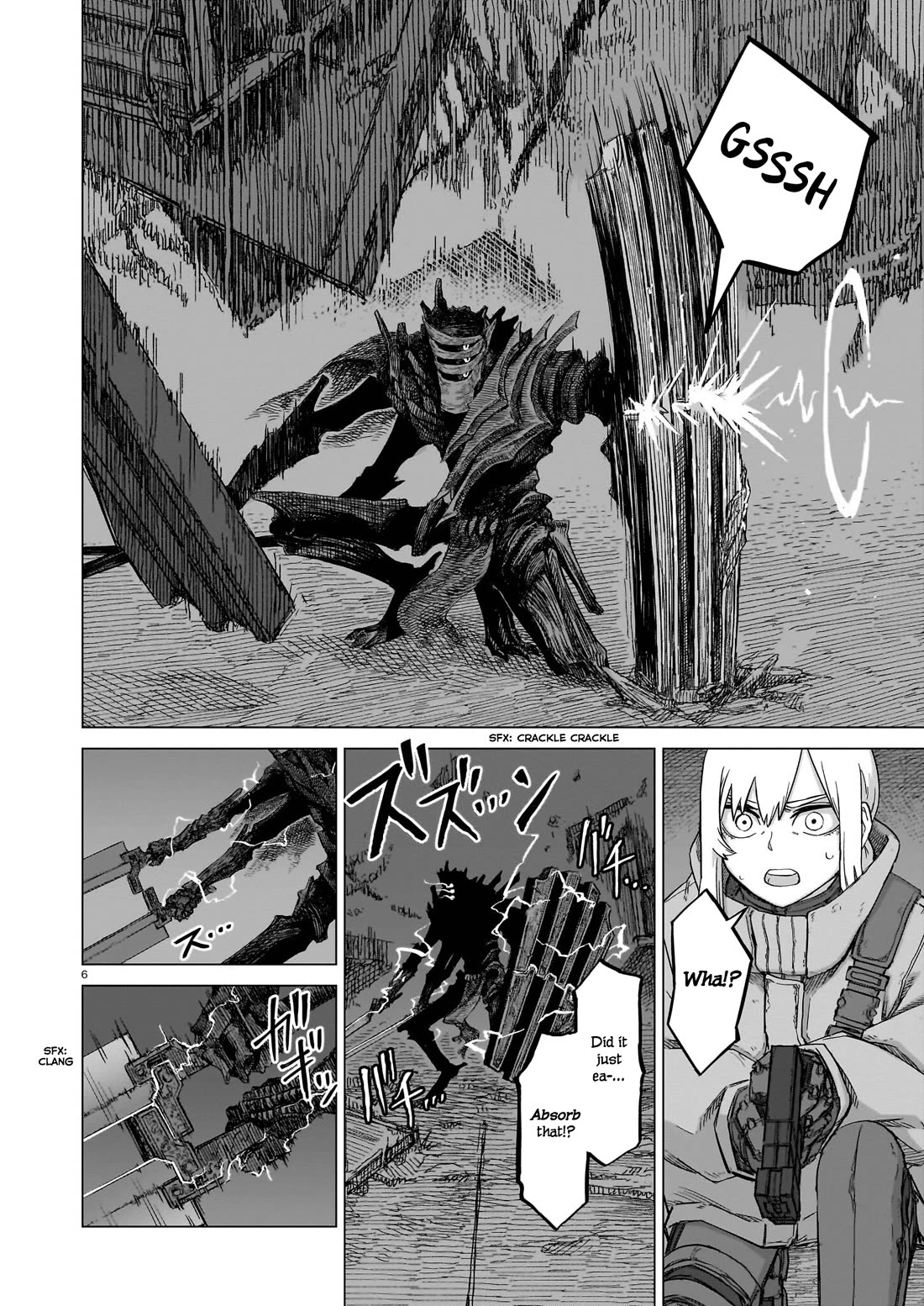 Usuzumi no Hate Chapter 22 page 6 - Chapter 22: Assault