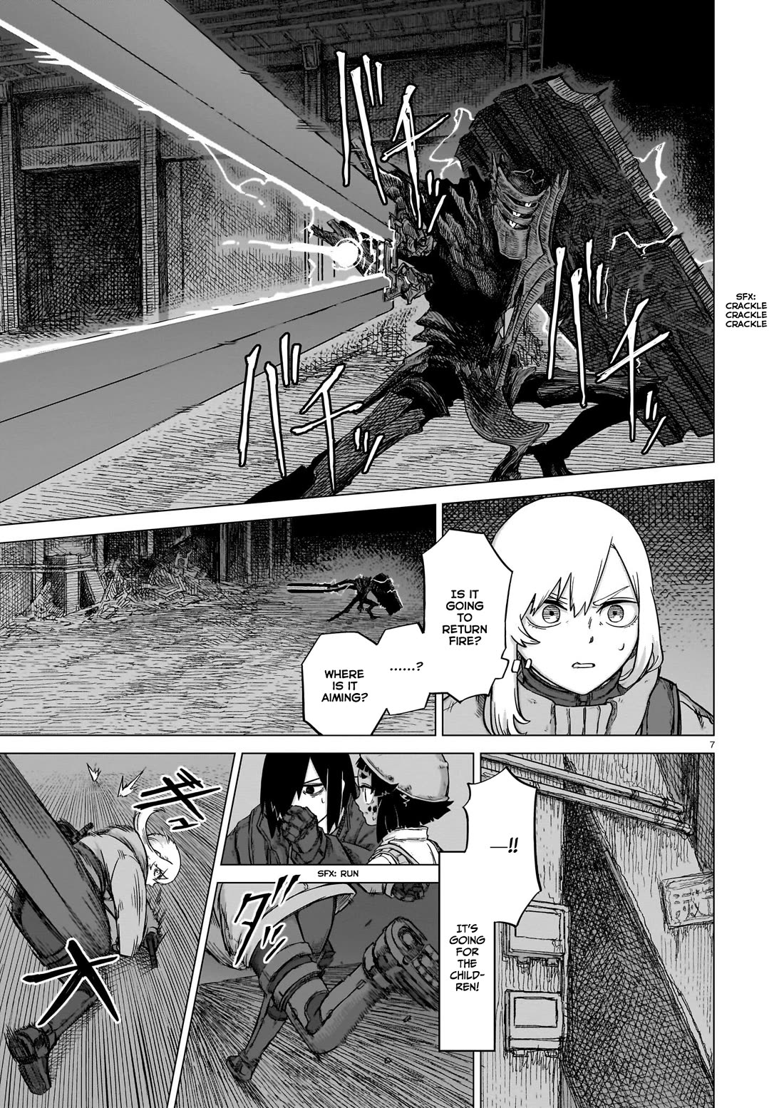 Usuzumi no Hate Chapter 22 page 7 - Chapter 22: Assault