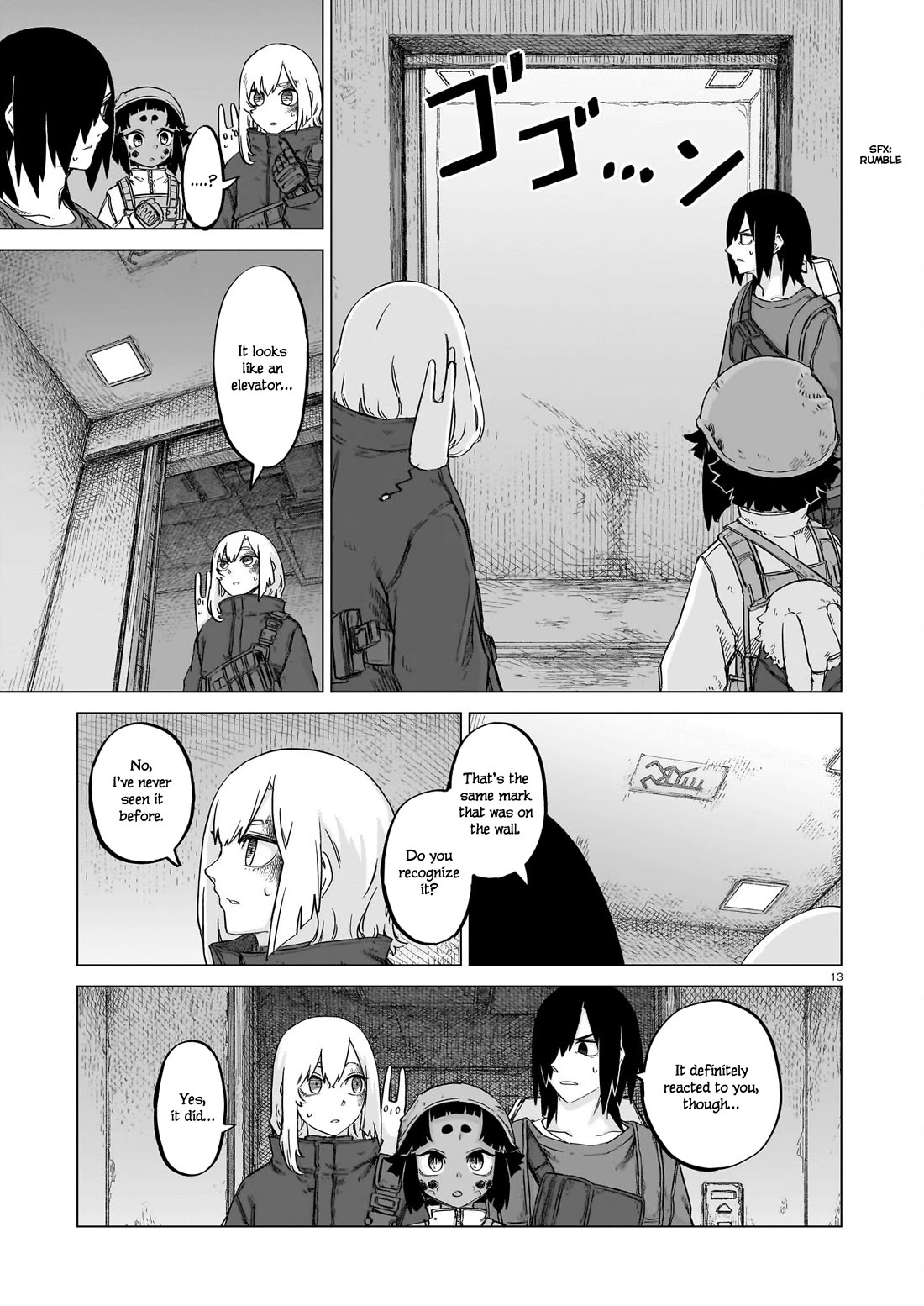 Usuzumi no Hate Chapter 23 page 13 - Chapter 23: Ark
