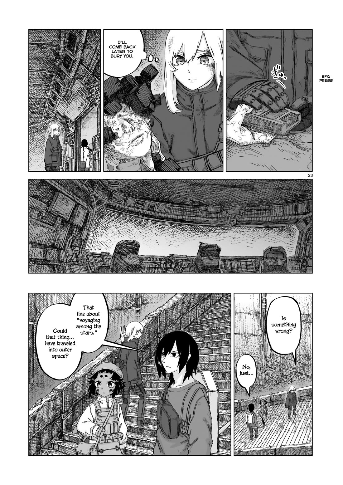 Usuzumi no Hate Chapter 23 page 22 - Chapter 23: Ark