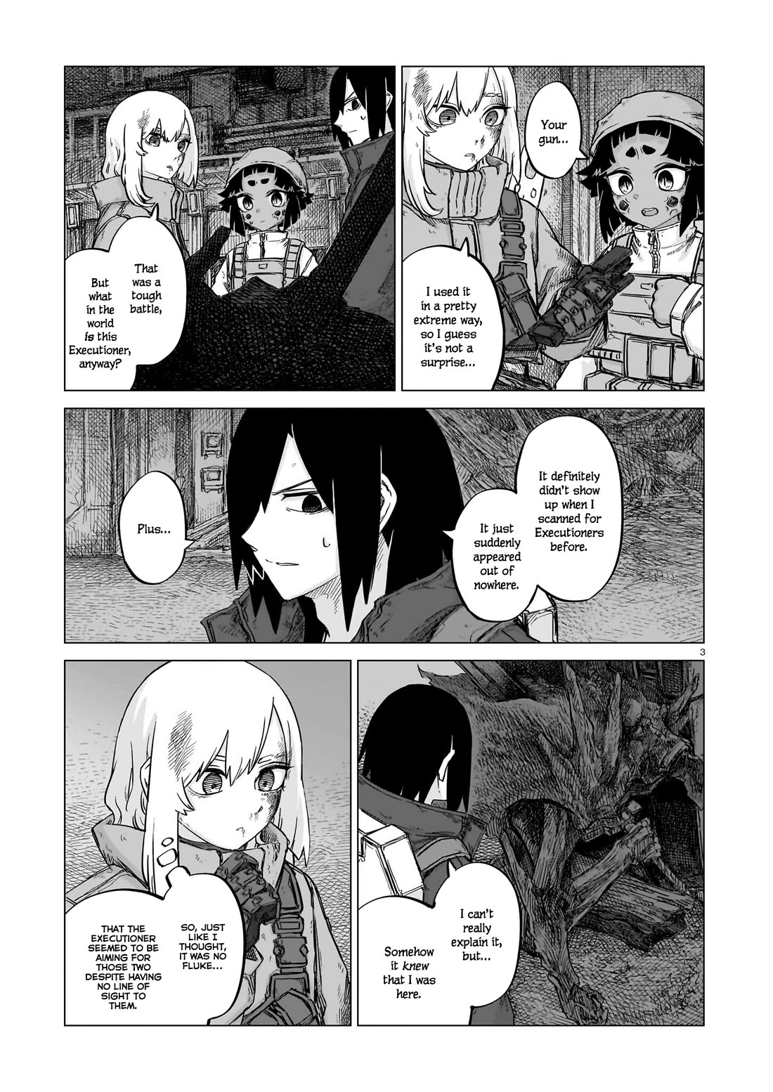 Usuzumi no Hate Chapter 23 page 3 - Chapter 23: Ark