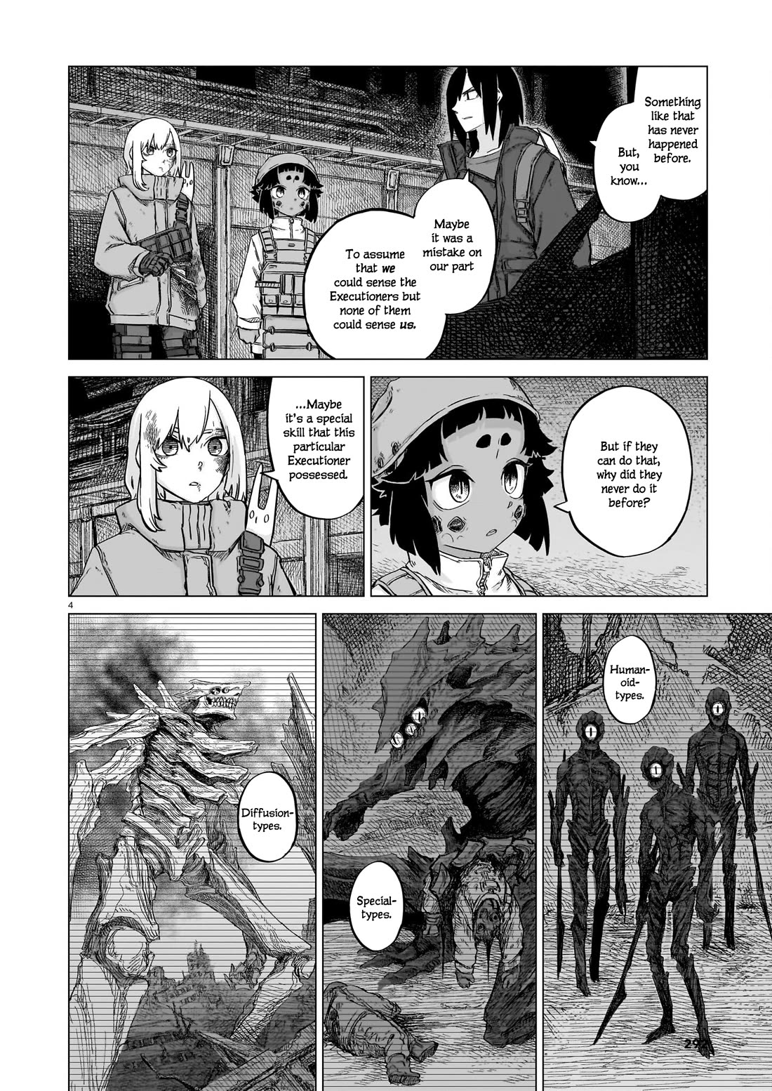 Usuzumi no Hate Chapter 23 page 4 - Chapter 23: Ark