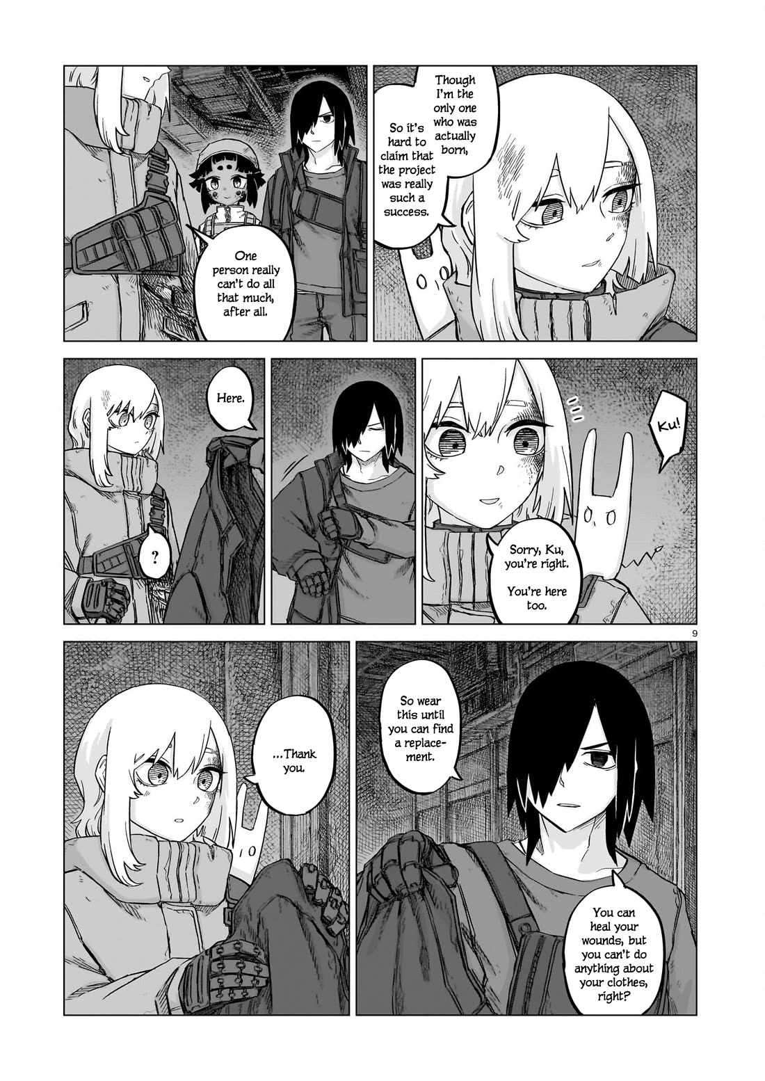 Usuzumi no Hate Chapter 23 page 9 - Chapter 23: Ark