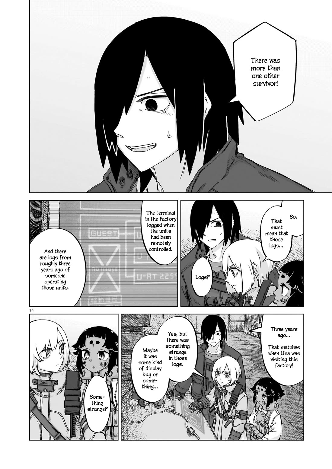 Usuzumi no Hate Chapter 24 page 14 - Chapter 24: Omens