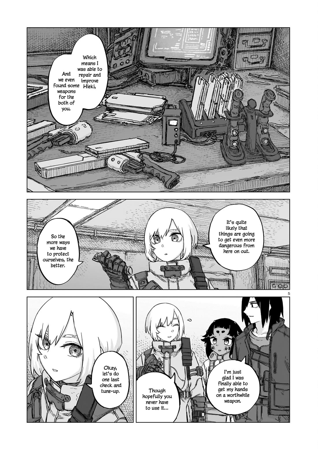 Usuzumi no Hate Chapter 24 page 5 - Chapter 24: Omens