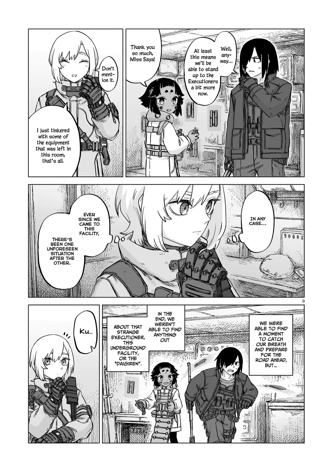 Usuzumi no Hate Chapter 24 page 9 - Chapter 24: Omens