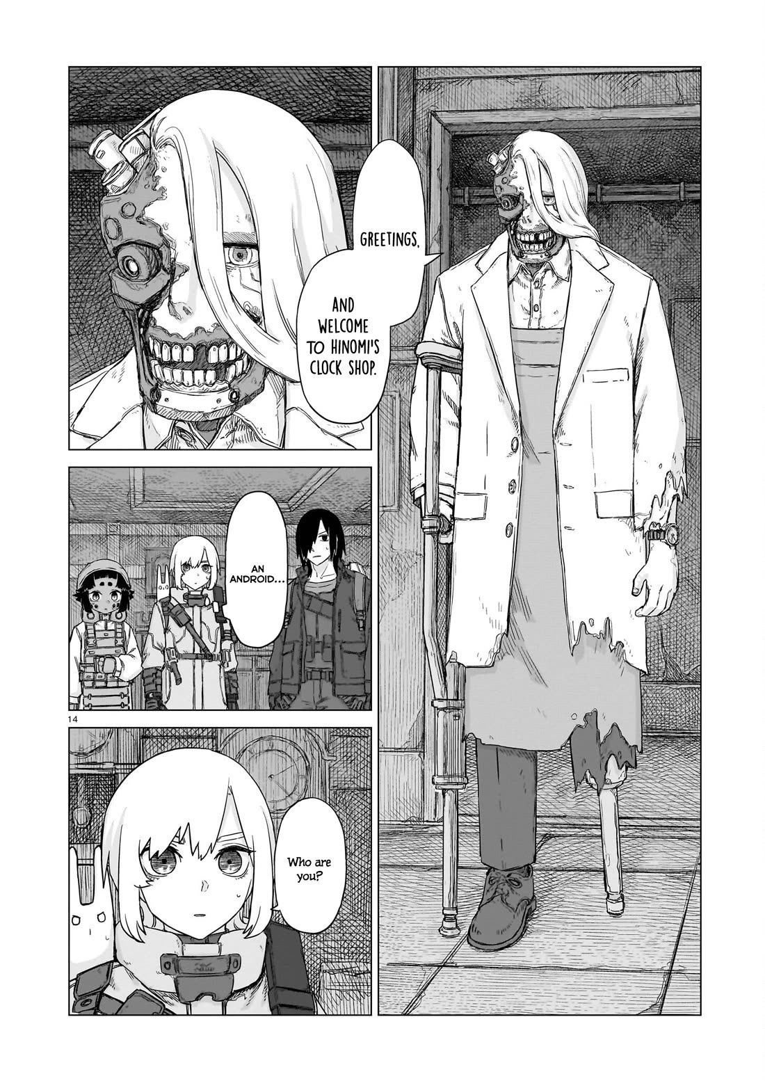 Usuzumi no Hate Chapter 25 page 14 - Chapter 25: Hans