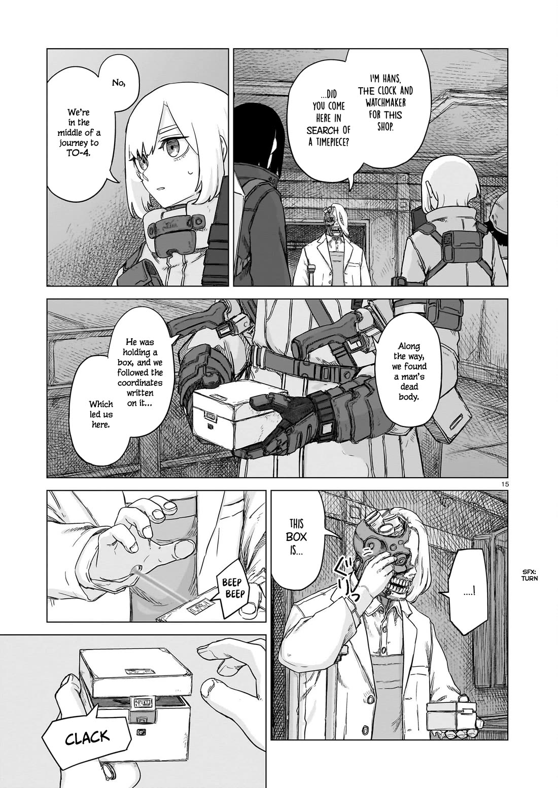 Usuzumi no Hate Chapter 25 page 15 - Chapter 25: Hans
