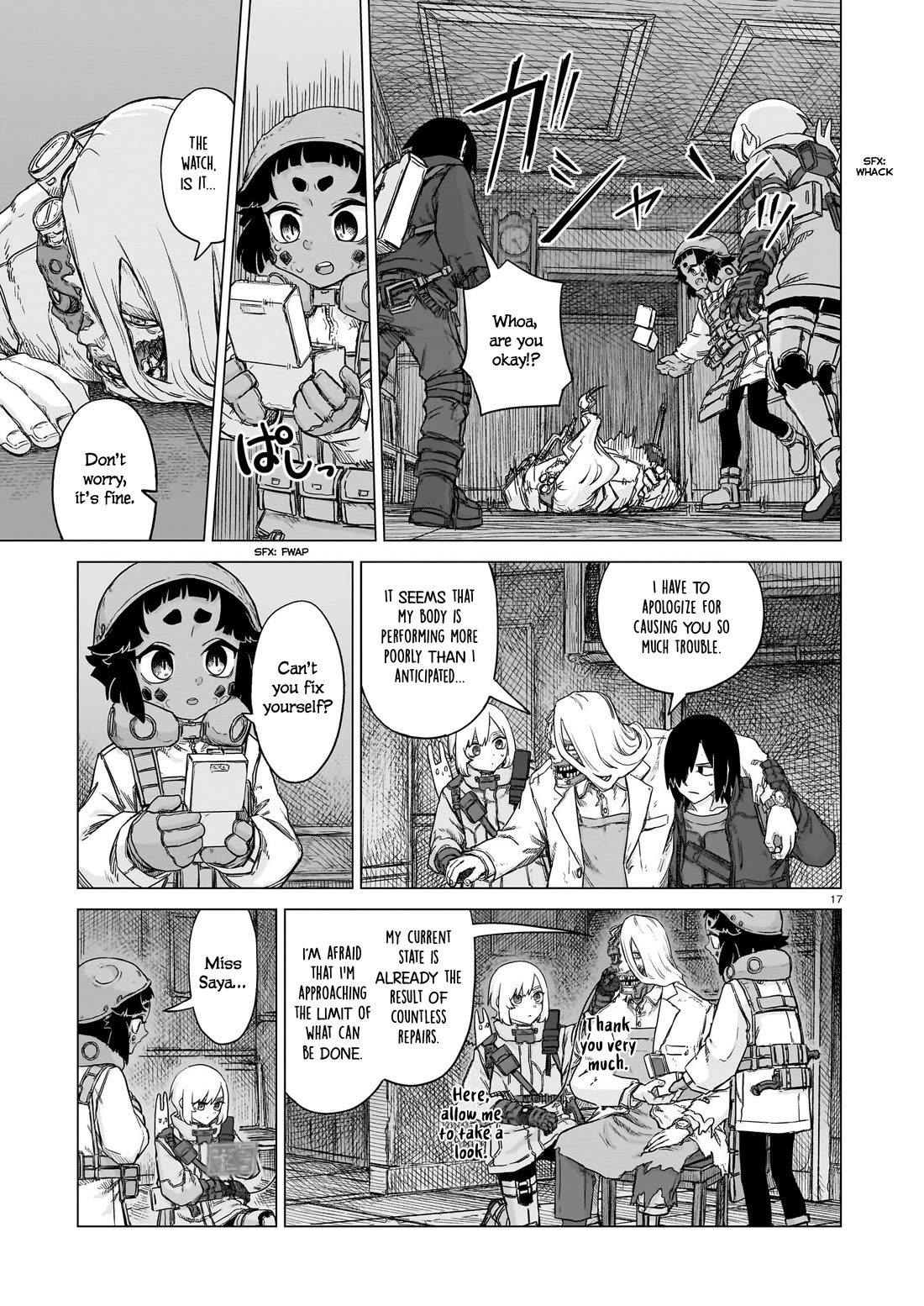Usuzumi no Hate Chapter 25 page 17 - Chapter 25: Hans