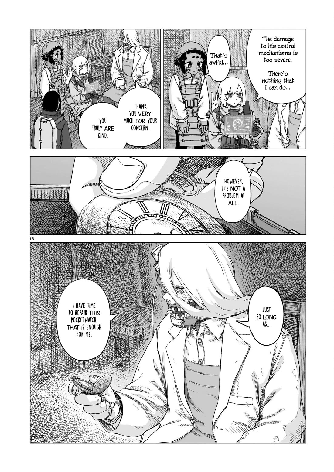 Usuzumi no Hate Chapter 25 page 18 - Chapter 25: Hans