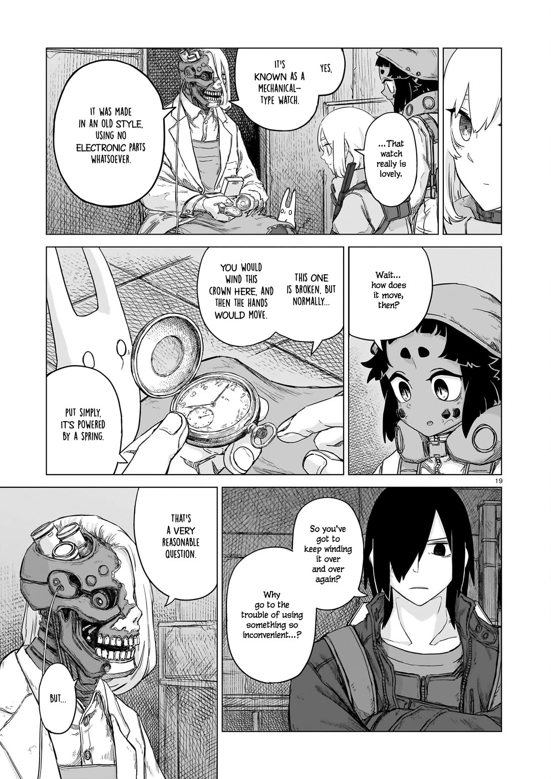 Usuzumi no Hate Chapter 25 page 19 - Chapter 25: Hans