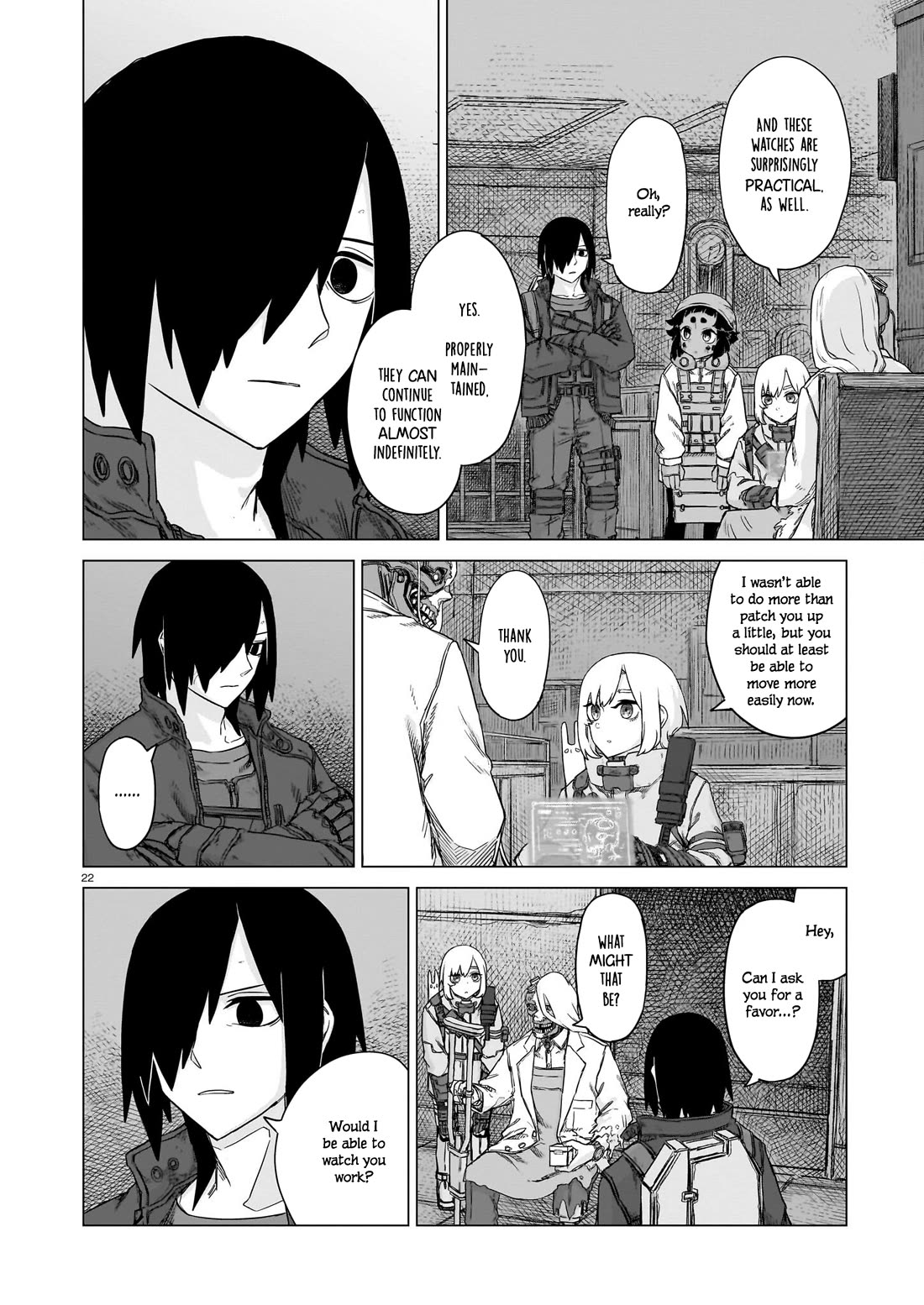 Usuzumi no Hate Chapter 25 page 22 - Chapter 25: Hans