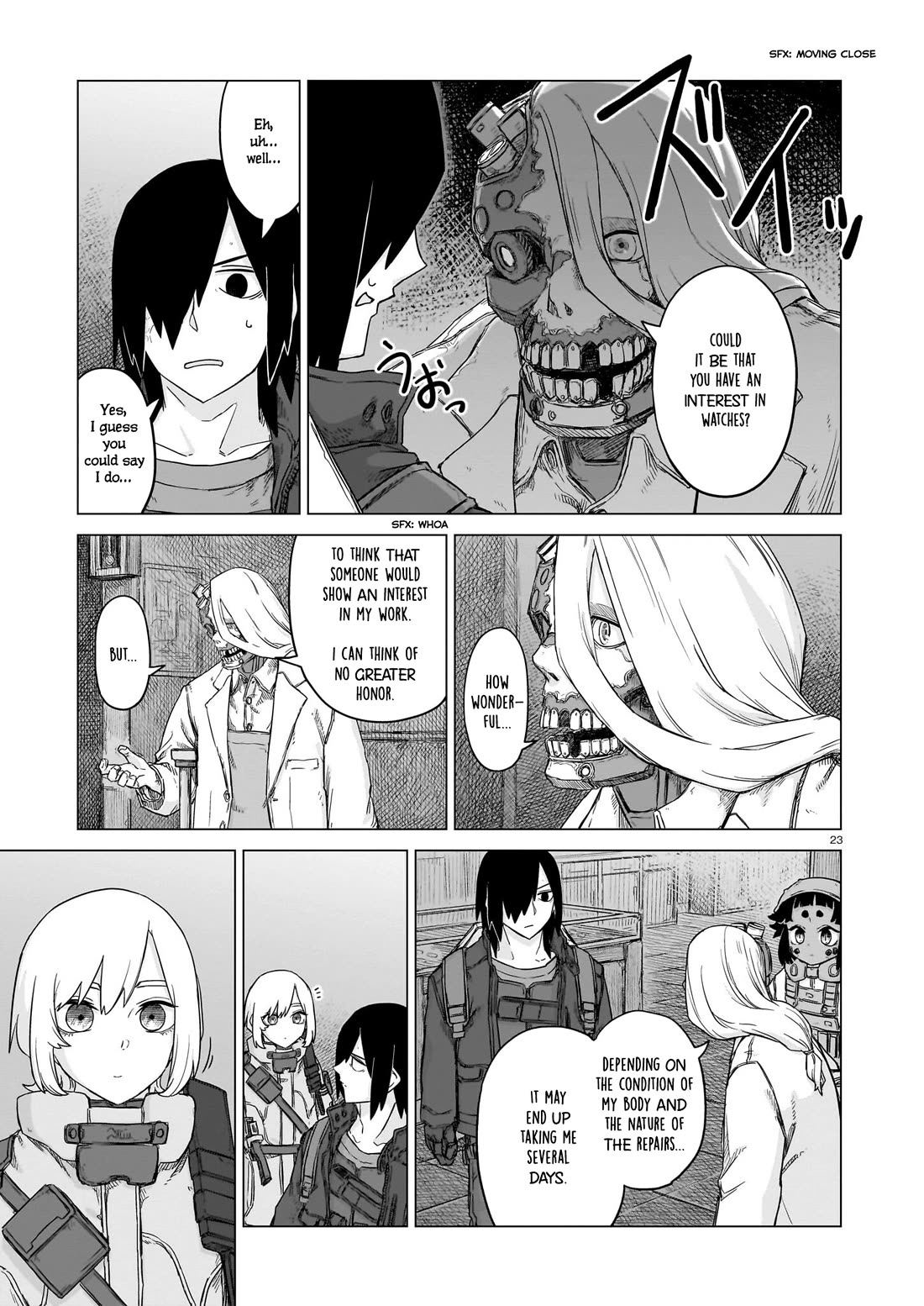 Usuzumi no Hate Chapter 25 page 23 - Chapter 25: Hans