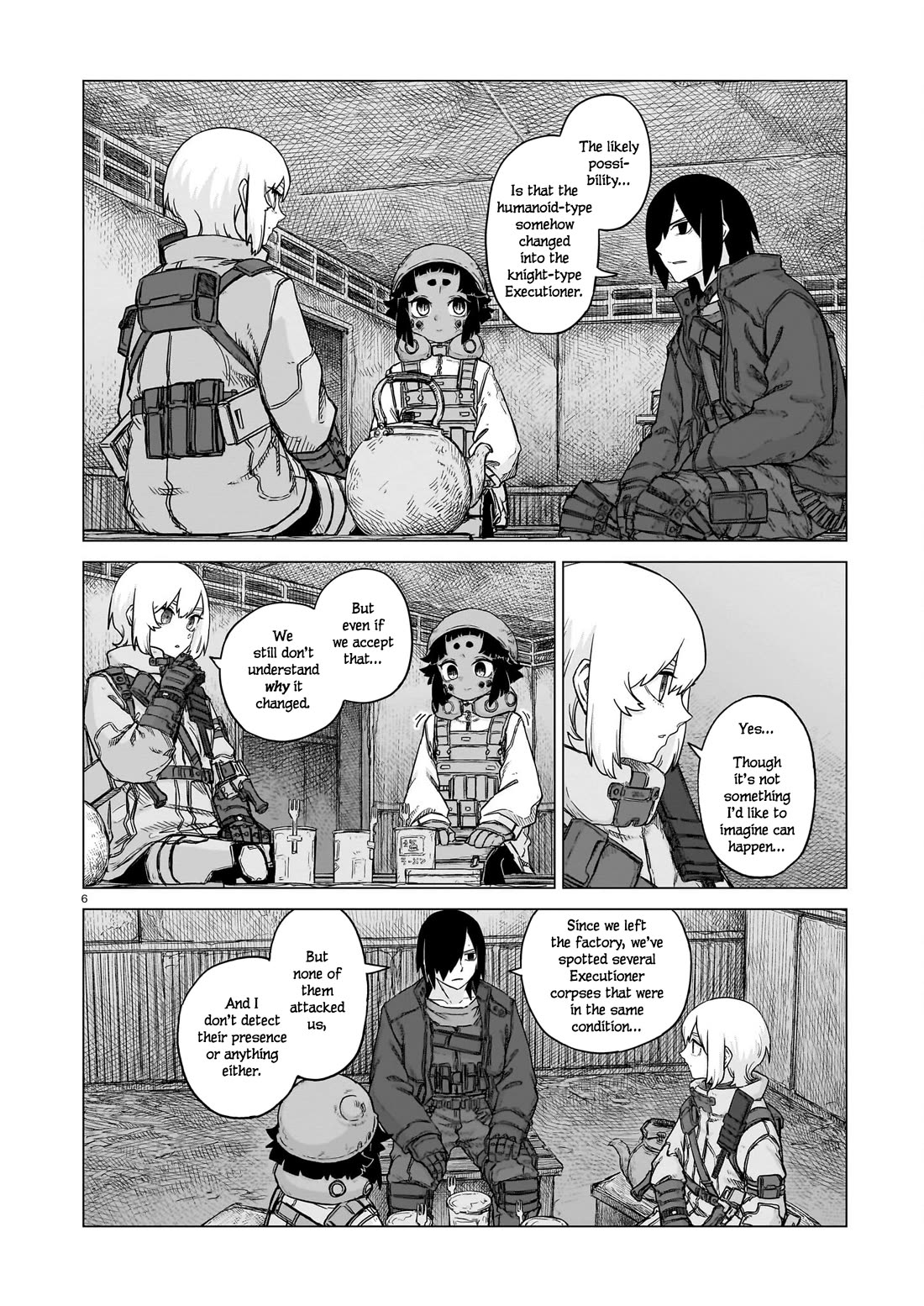 Usuzumi no Hate Chapter 25 page 6 - Chapter 25: Hans