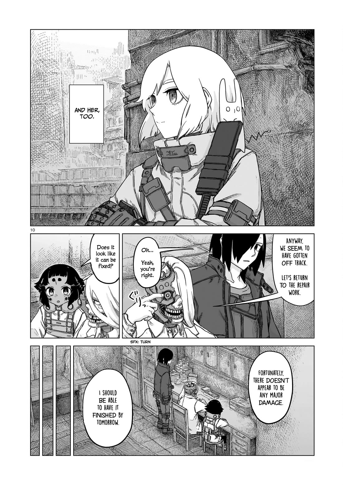 Usuzumi no Hate Chapter 26 page 10 - Chapter 26: Job