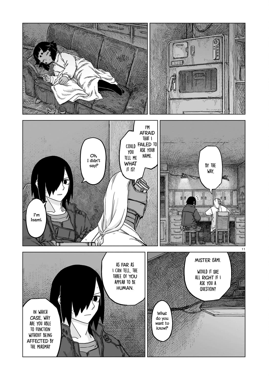 Usuzumi no Hate Chapter 26 page 11 - Chapter 26: Job