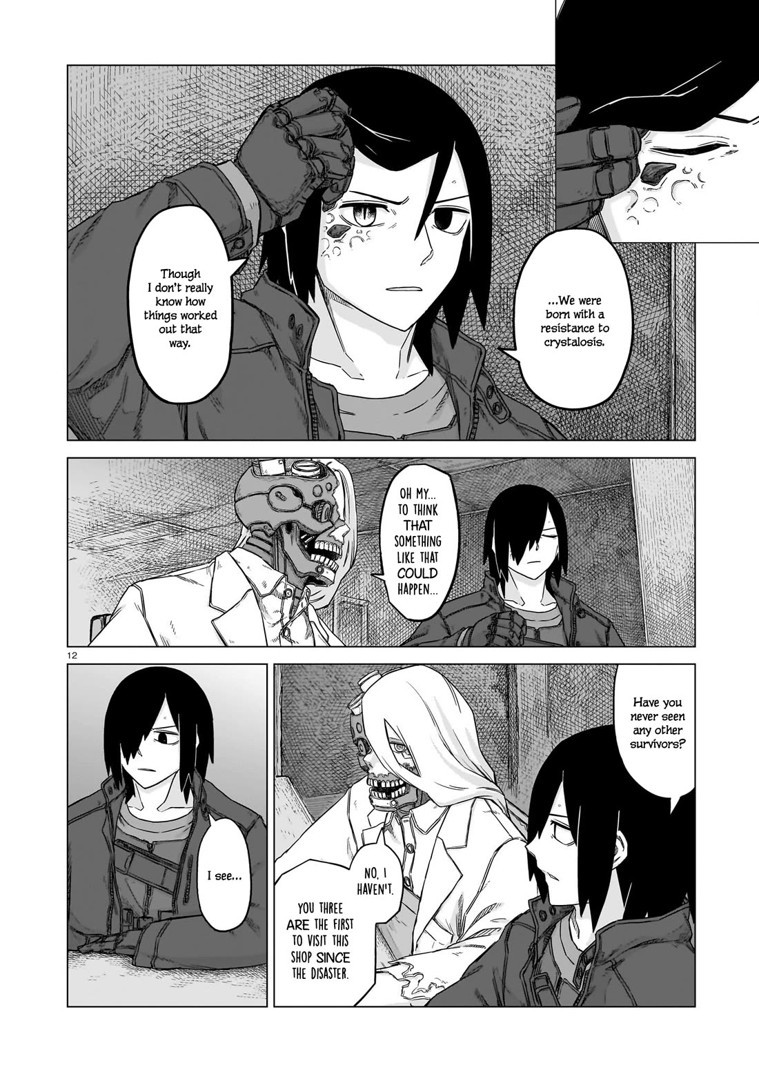 Usuzumi no Hate Chapter 26 page 12 - Chapter 26: Job