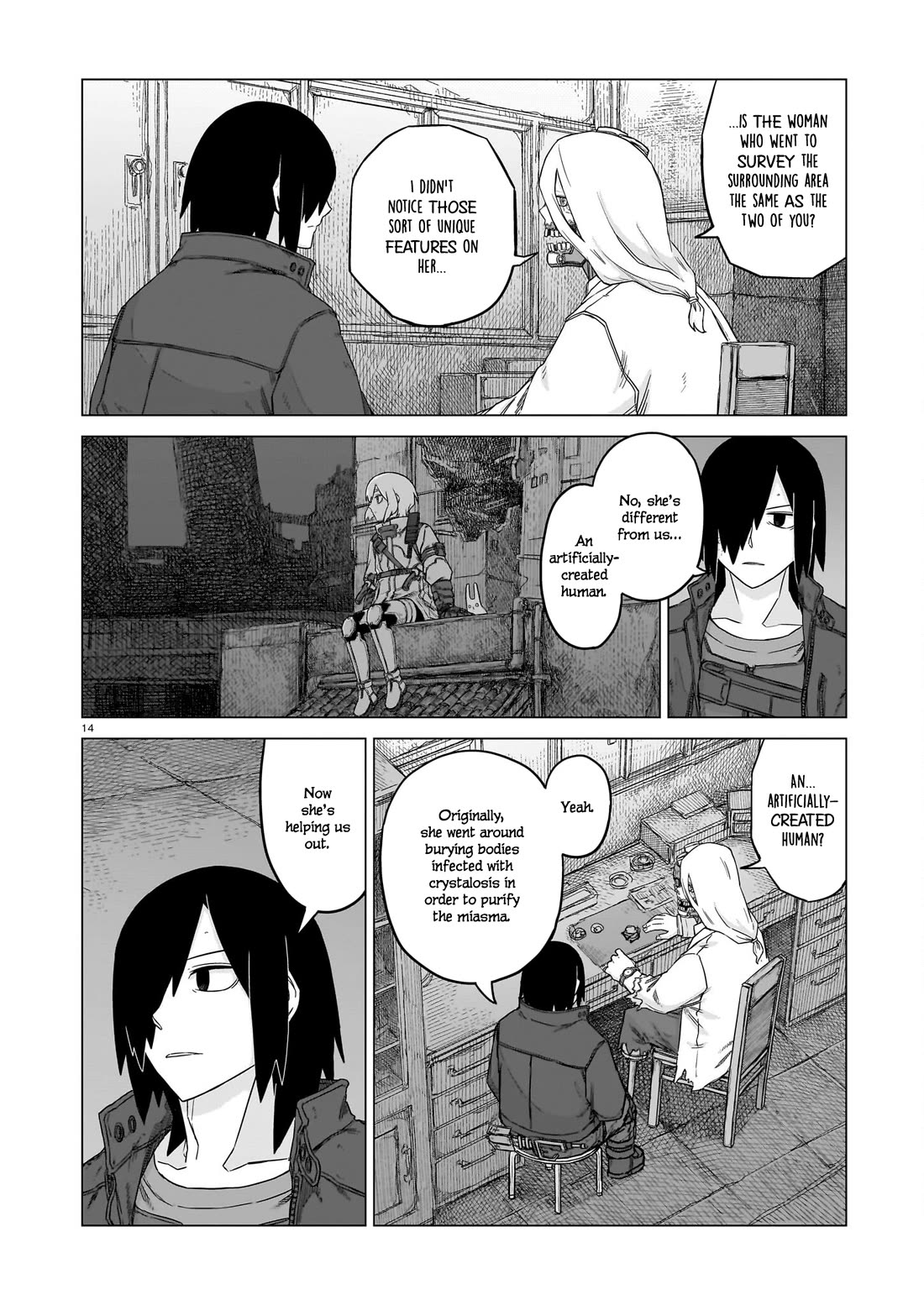 Usuzumi no Hate Chapter 26 page 14 - Chapter 26: Job