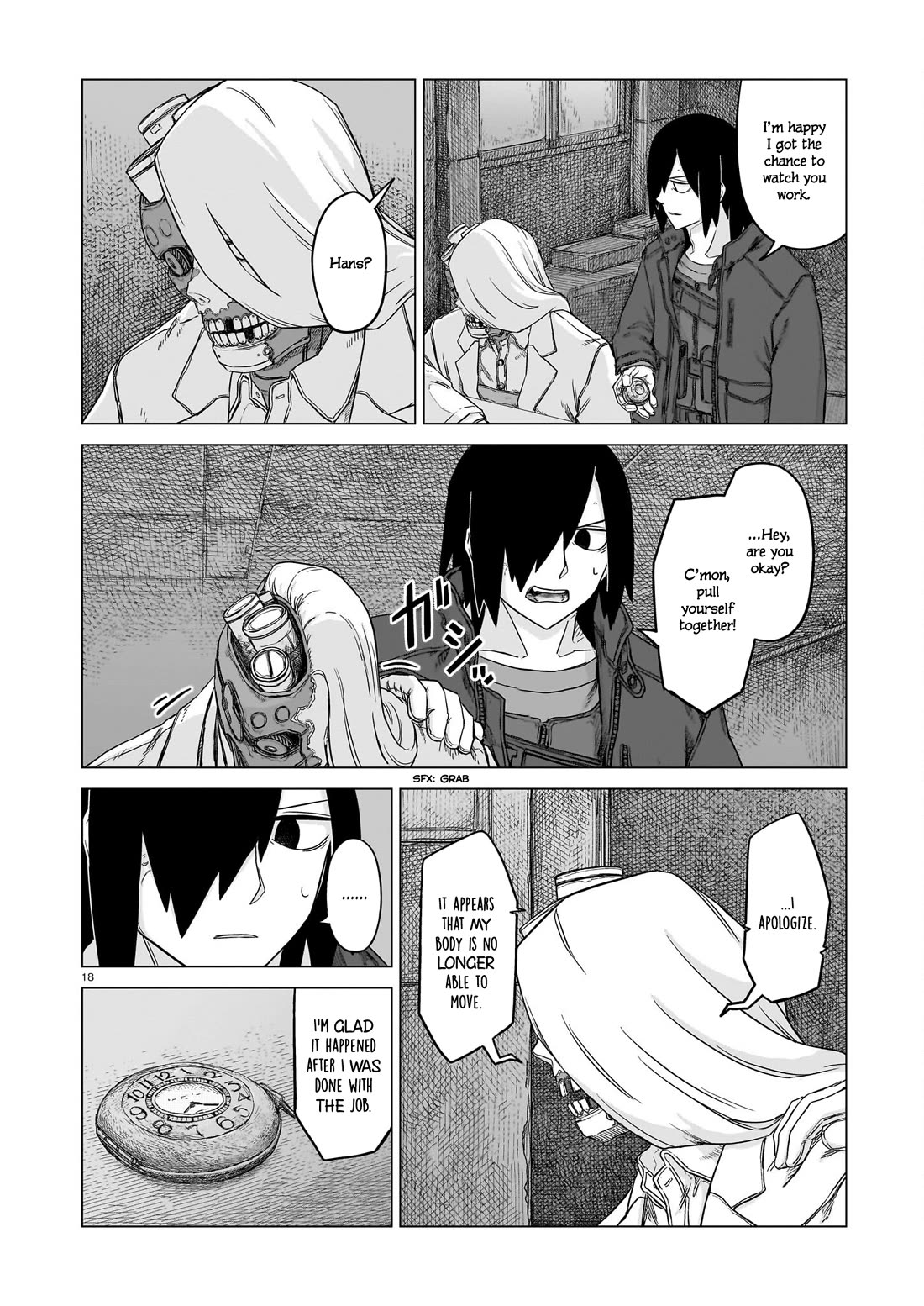 Usuzumi no Hate Chapter 26 page 18 - Chapter 26: Job