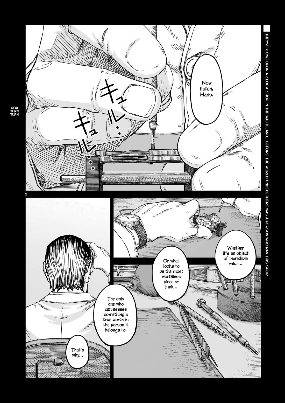 Usuzumi no Hate Chapter 26 page 2 - Chapter 26: Job