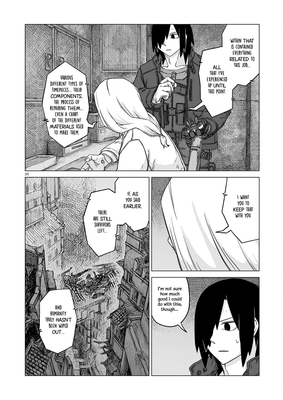 Usuzumi no Hate Chapter 26 page 20 - Chapter 26: Job