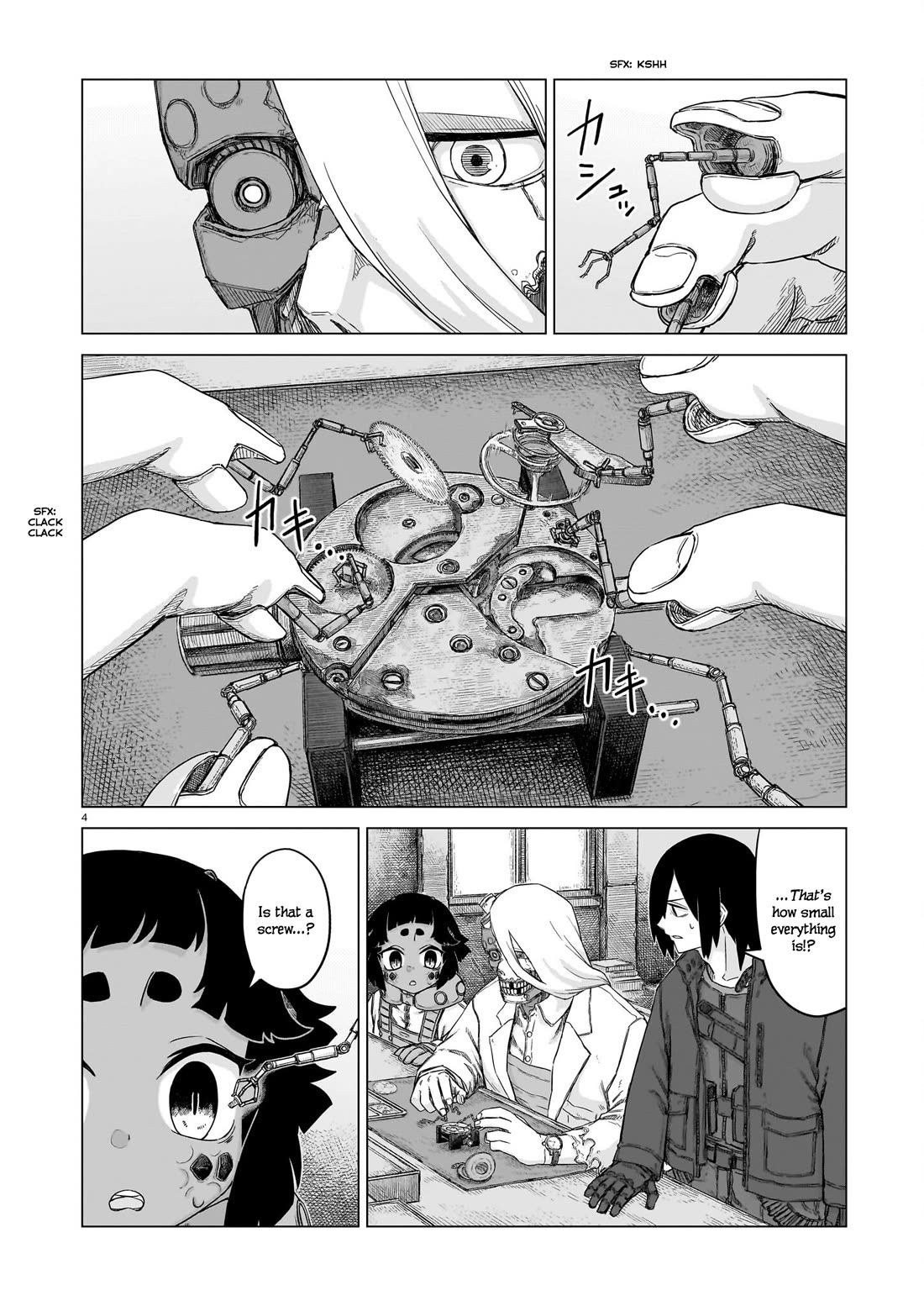 Usuzumi no Hate Chapter 26 page 4 - Chapter 26: Job