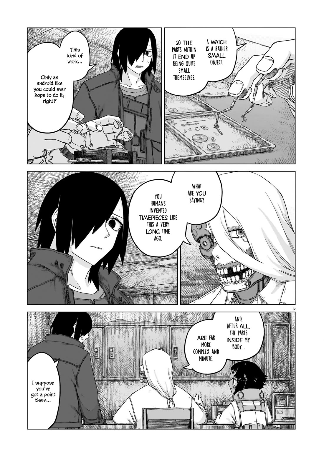 Usuzumi no Hate Chapter 26 page 5 - Chapter 26: Job