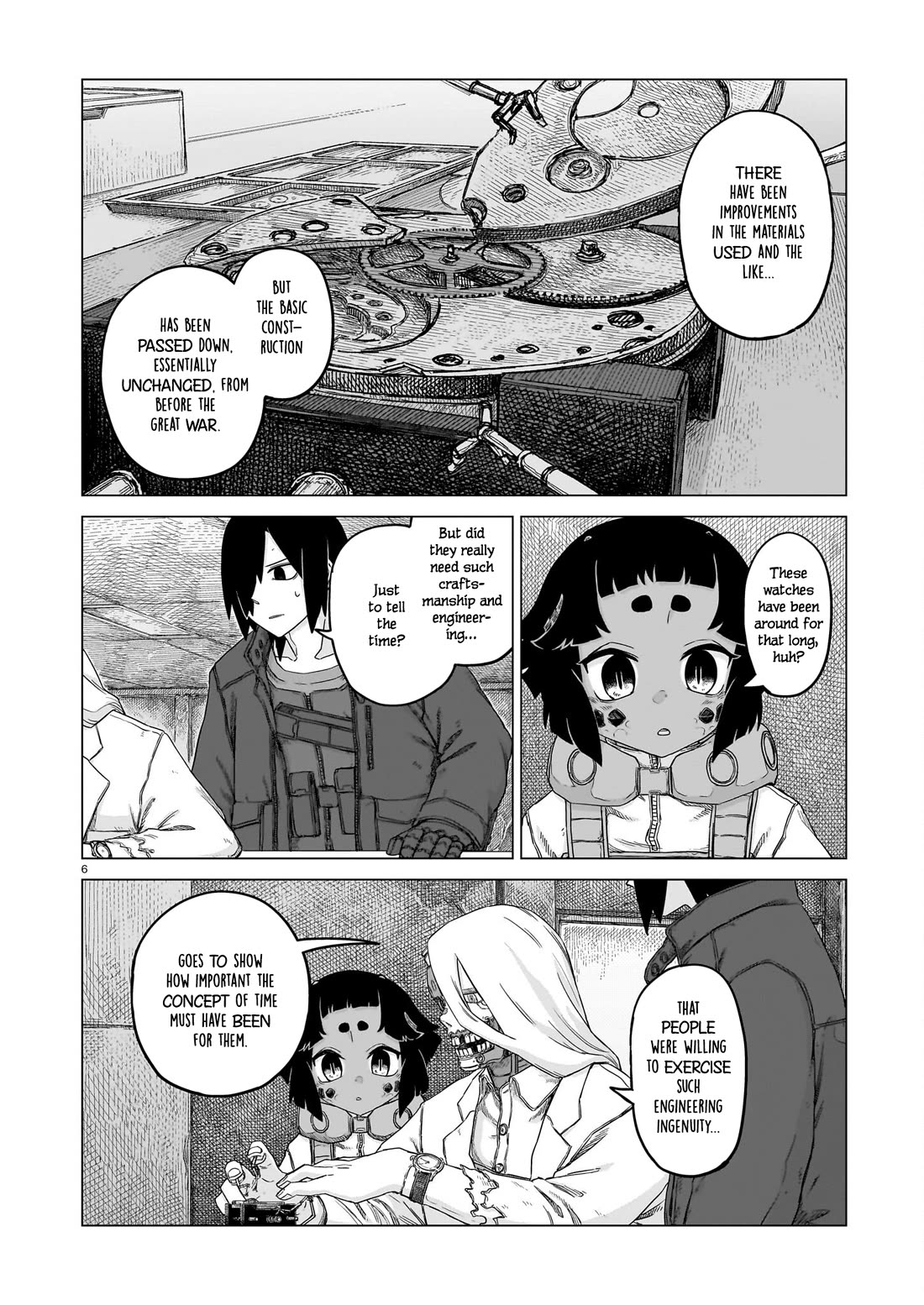 Usuzumi no Hate Chapter 26 page 6 - Chapter 26: Job