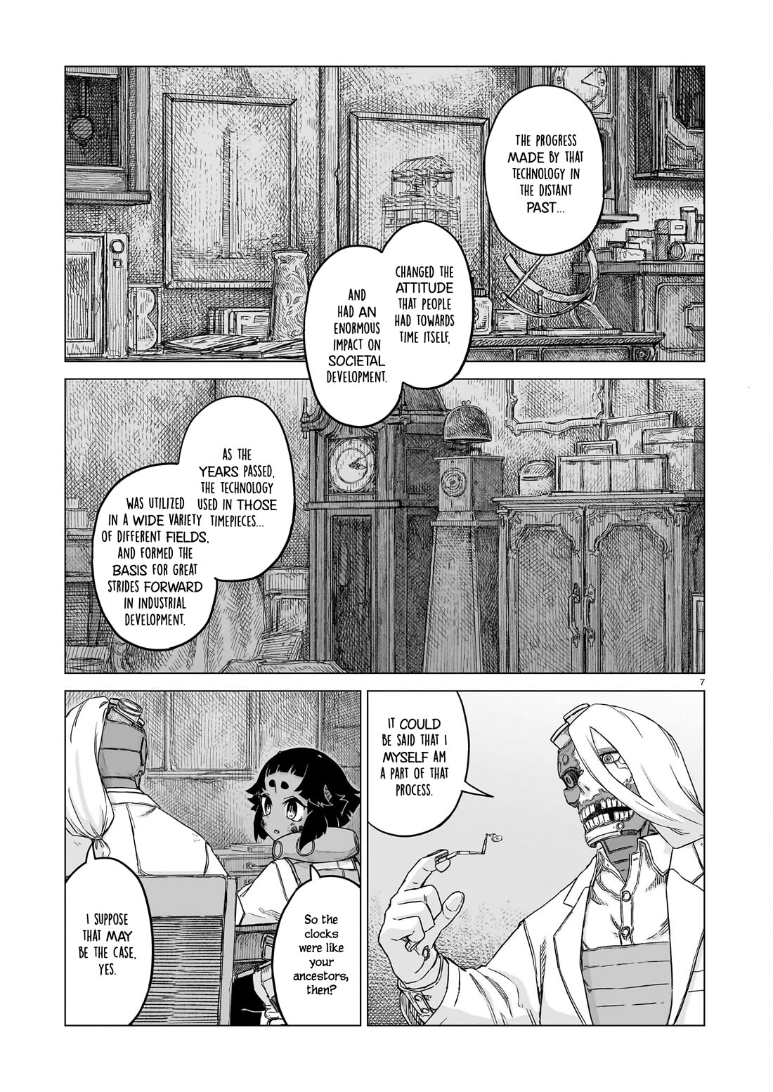 Usuzumi no Hate Chapter 26 page 7 - Chapter 26: Job
