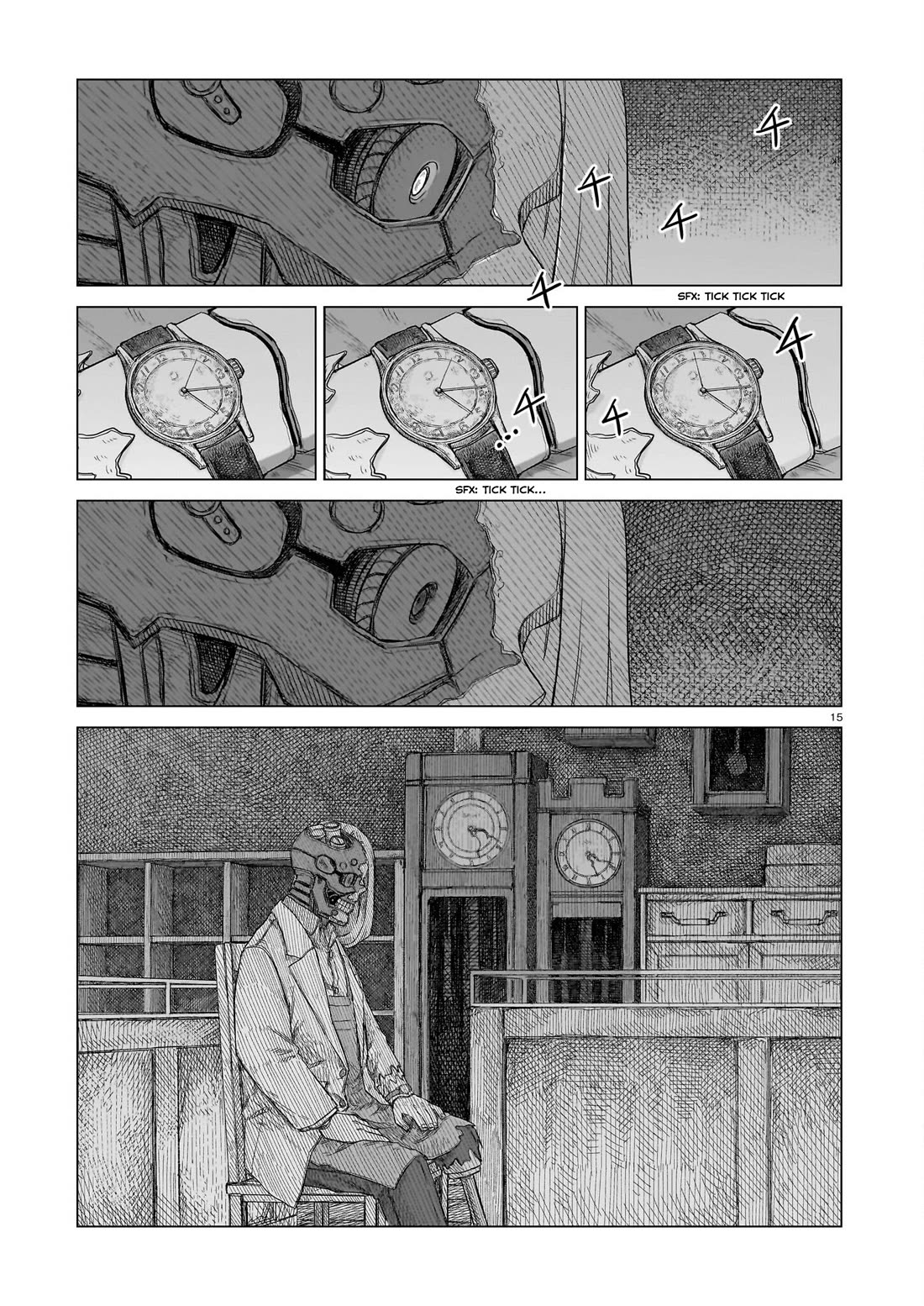 Usuzumi no Hate Chapter 27 page 15 - Chapter 27: Hinomi's Clock Shop