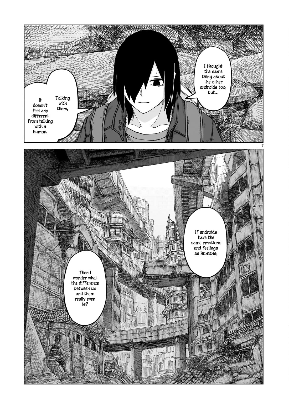 Usuzumi no Hate Chapter 27 page 7 - Chapter 27: Hinomi's Clock Shop