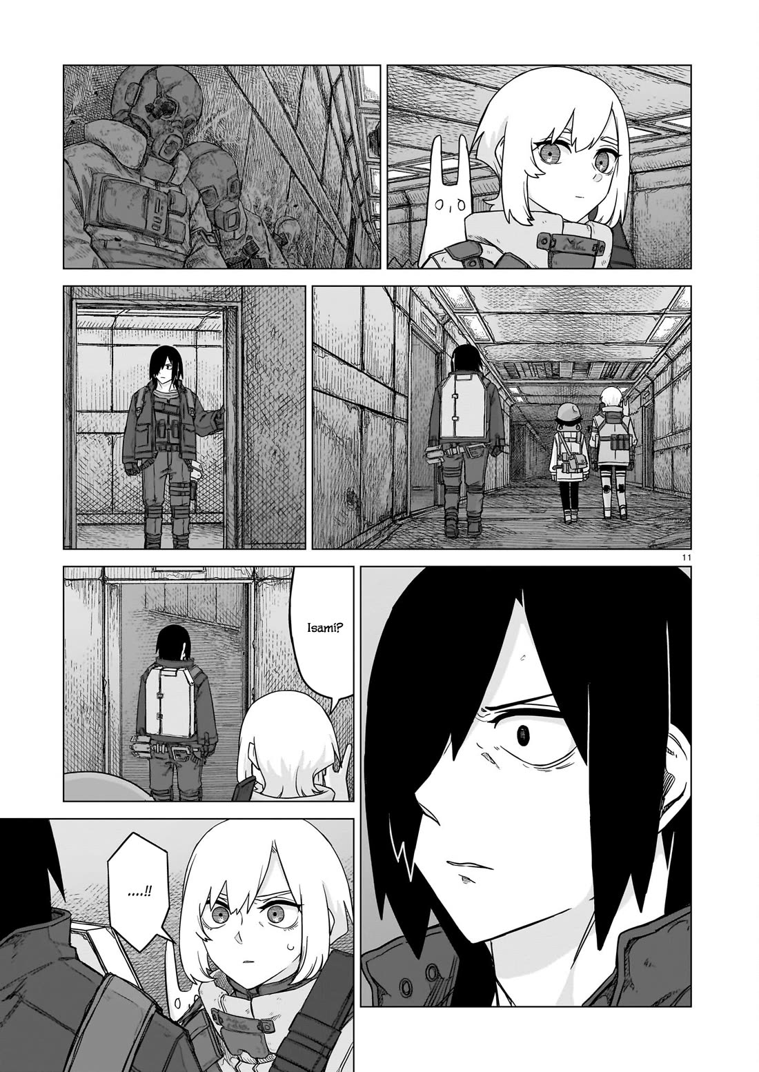 Usuzumi no Hate Chapter 28 page 10 - Chapter 28: Central Control Tower