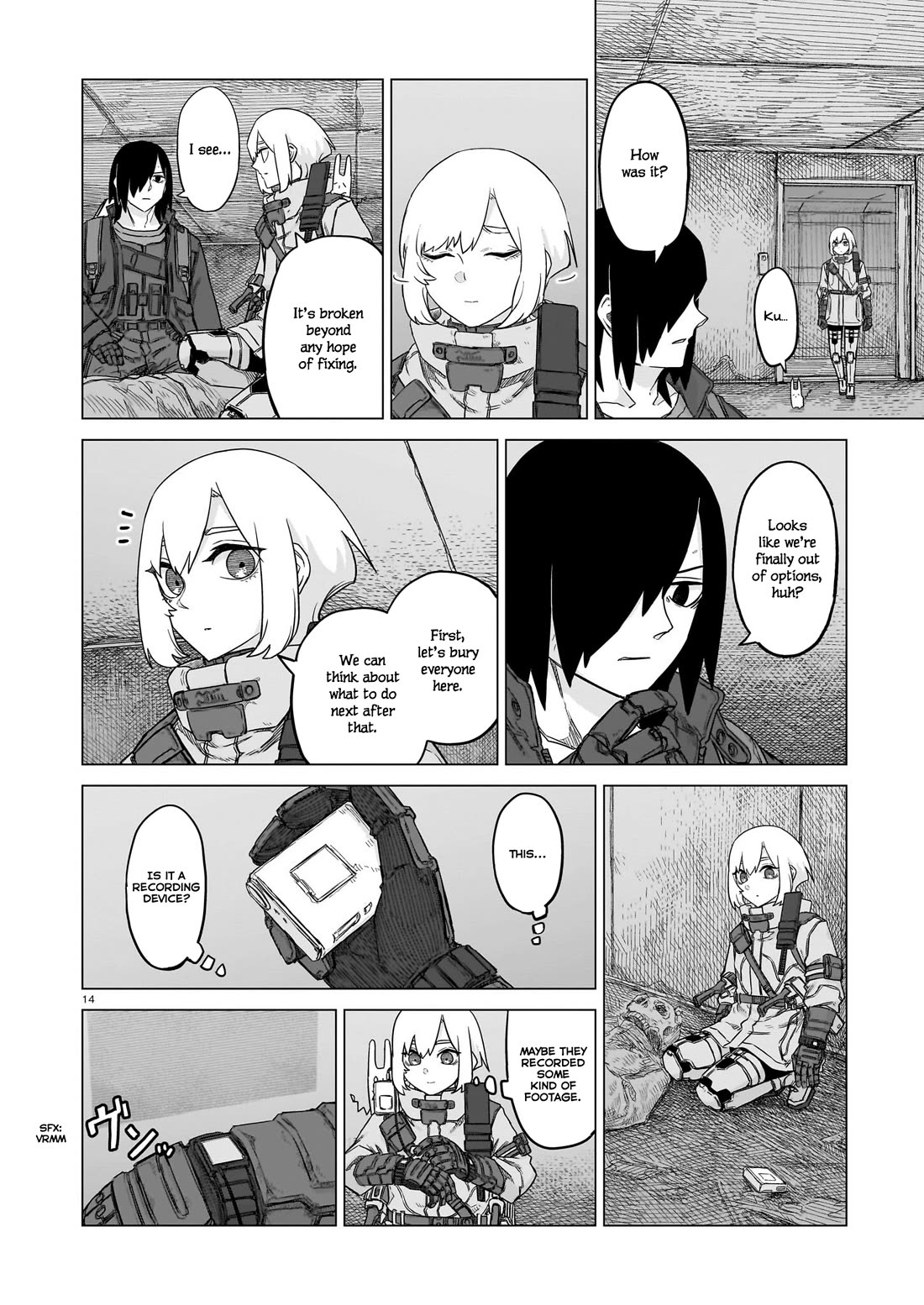 Usuzumi no Hate Chapter 28 page 13 - Chapter 28: Central Control Tower