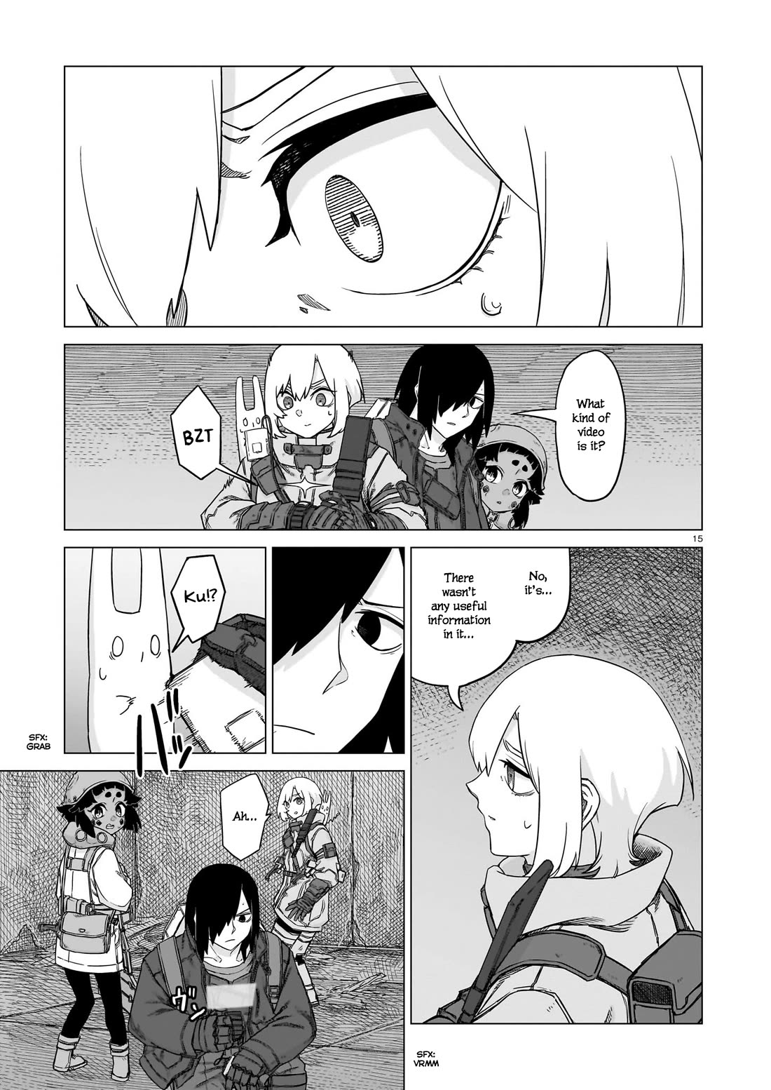 Usuzumi no Hate Chapter 28 page 14 - Chapter 28: Central Control Tower