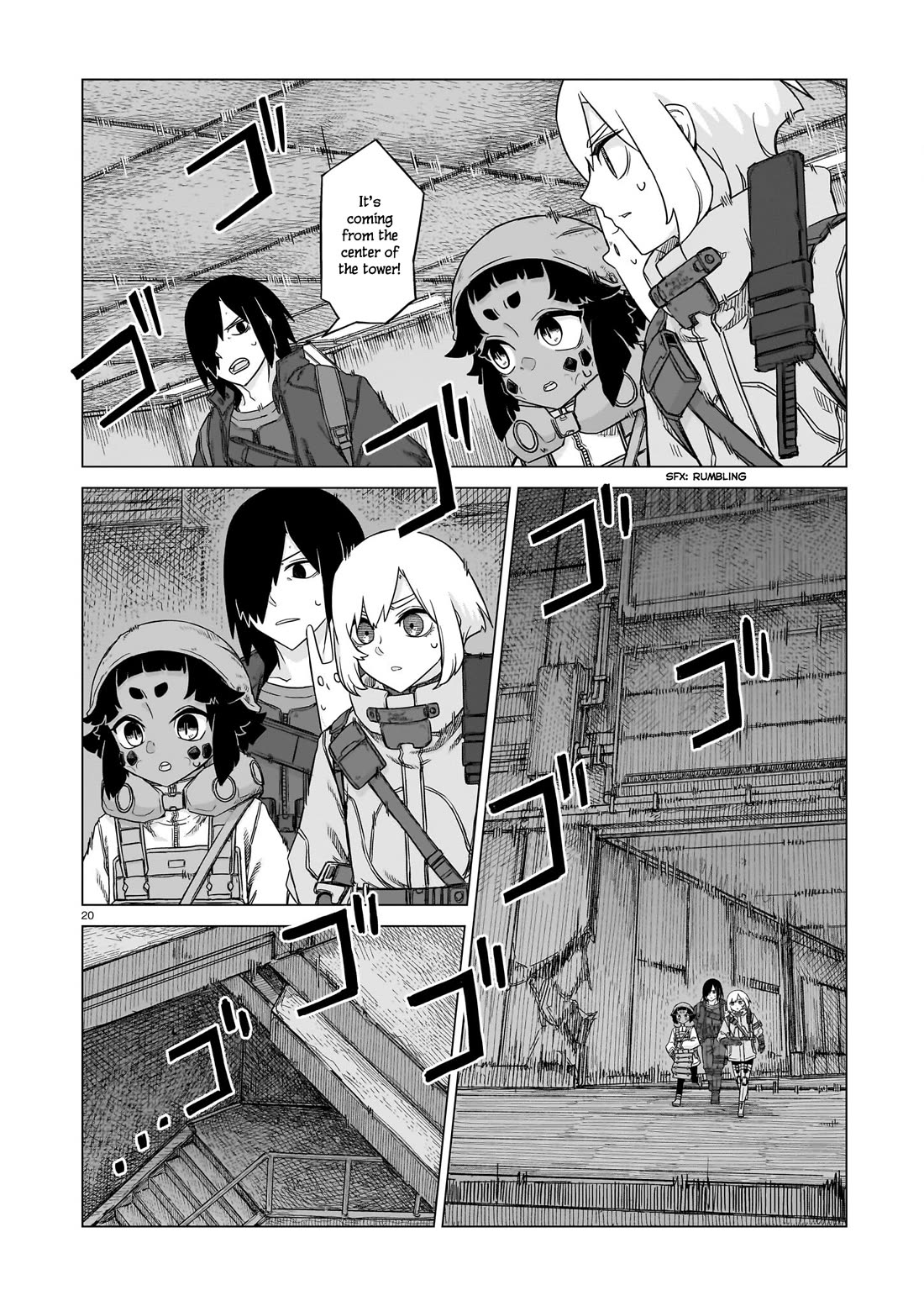 Usuzumi no Hate Chapter 28 page 19 - Chapter 28: Central Control Tower