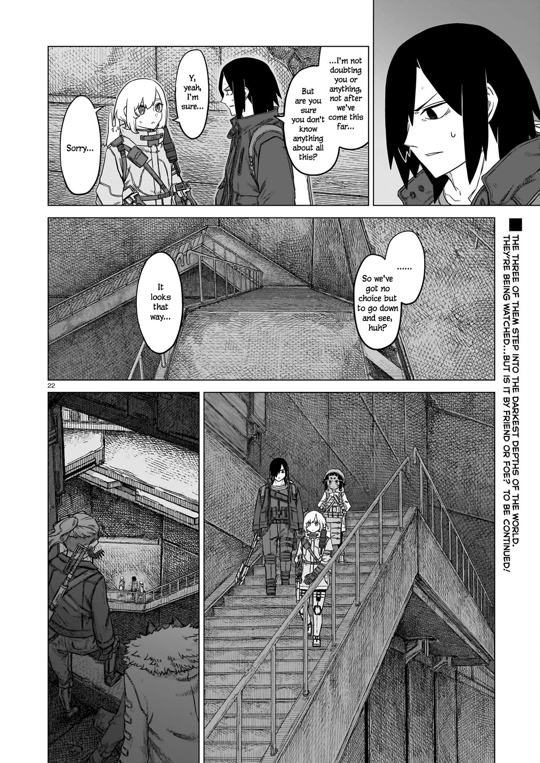 Usuzumi no Hate Chapter 28 page 21 - Chapter 28: Central Control Tower