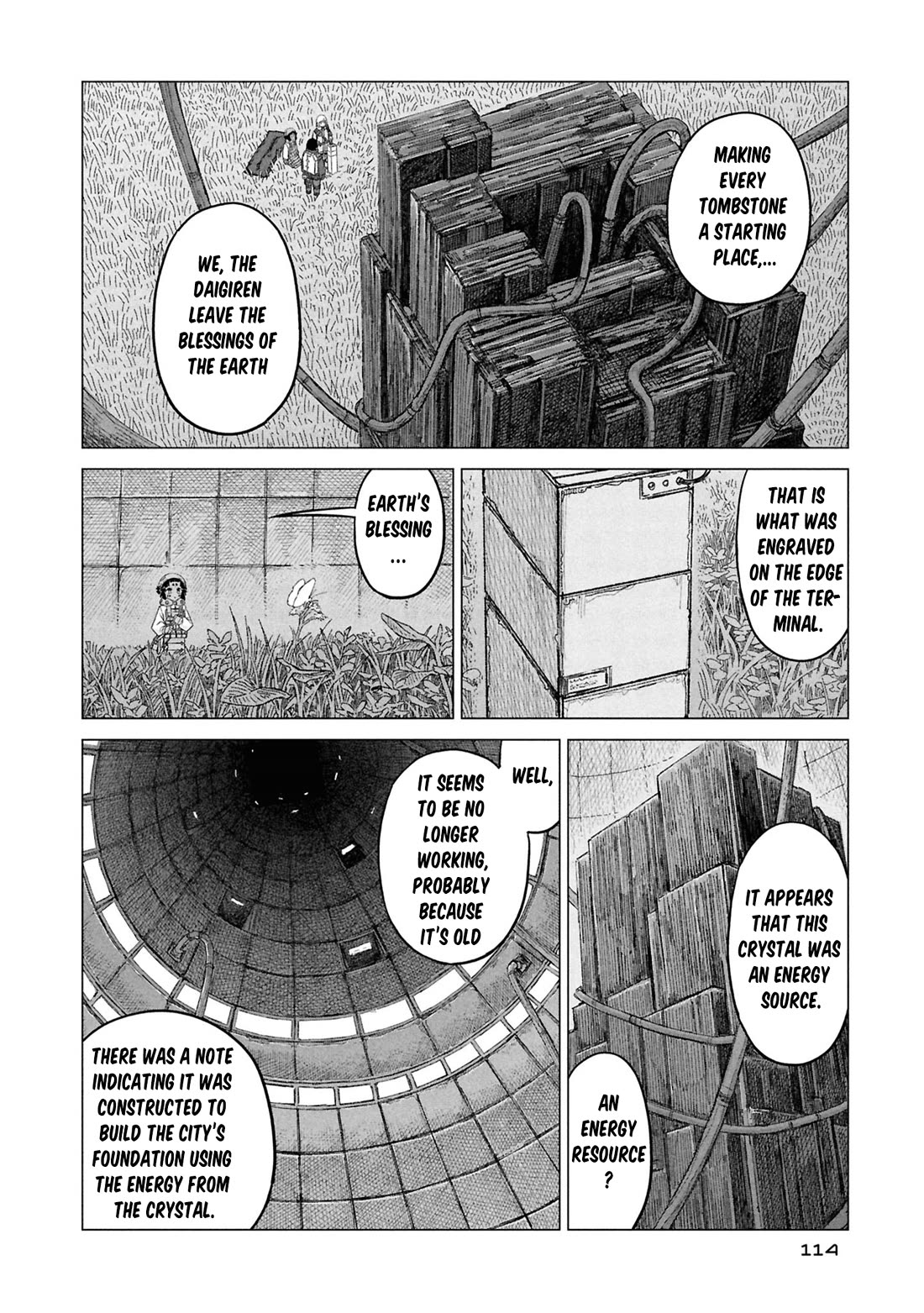 Usuzumi no Hate Chapter 29 page 12 - Chapter 29: Gravestone