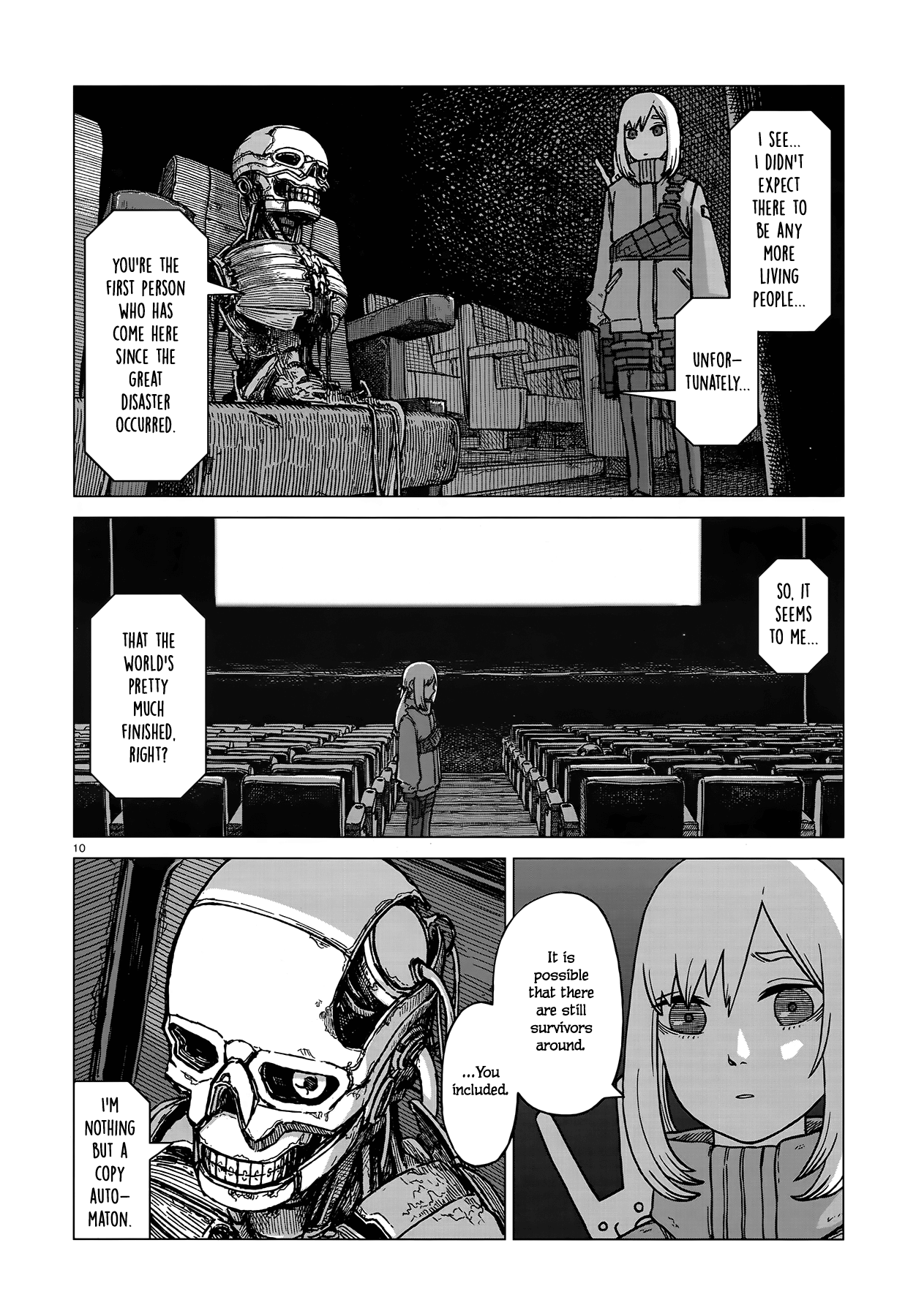 Usuzumi no Hate Chapter 3 page 10 - Chapter 3: Cinema