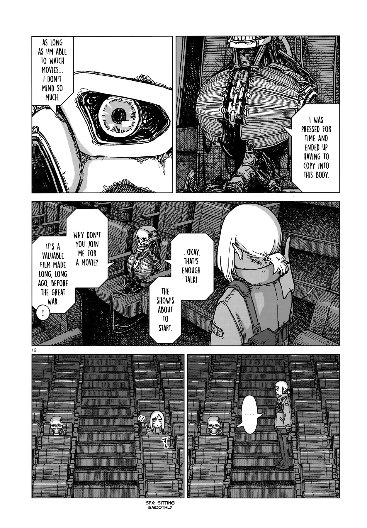 Usuzumi no Hate Chapter 3 page 12 - Chapter 3: Cinema