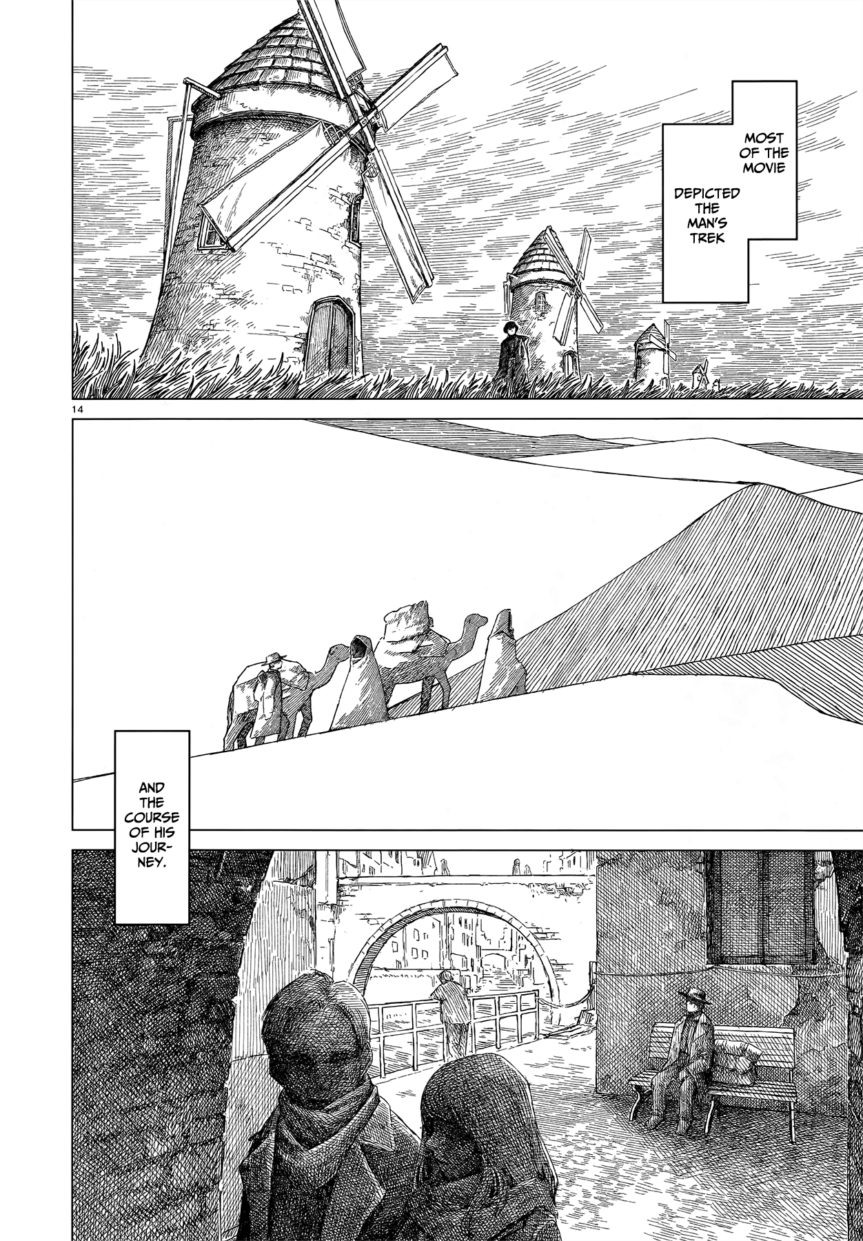 Usuzumi no Hate Chapter 3 page 14 - Chapter 3: Cinema