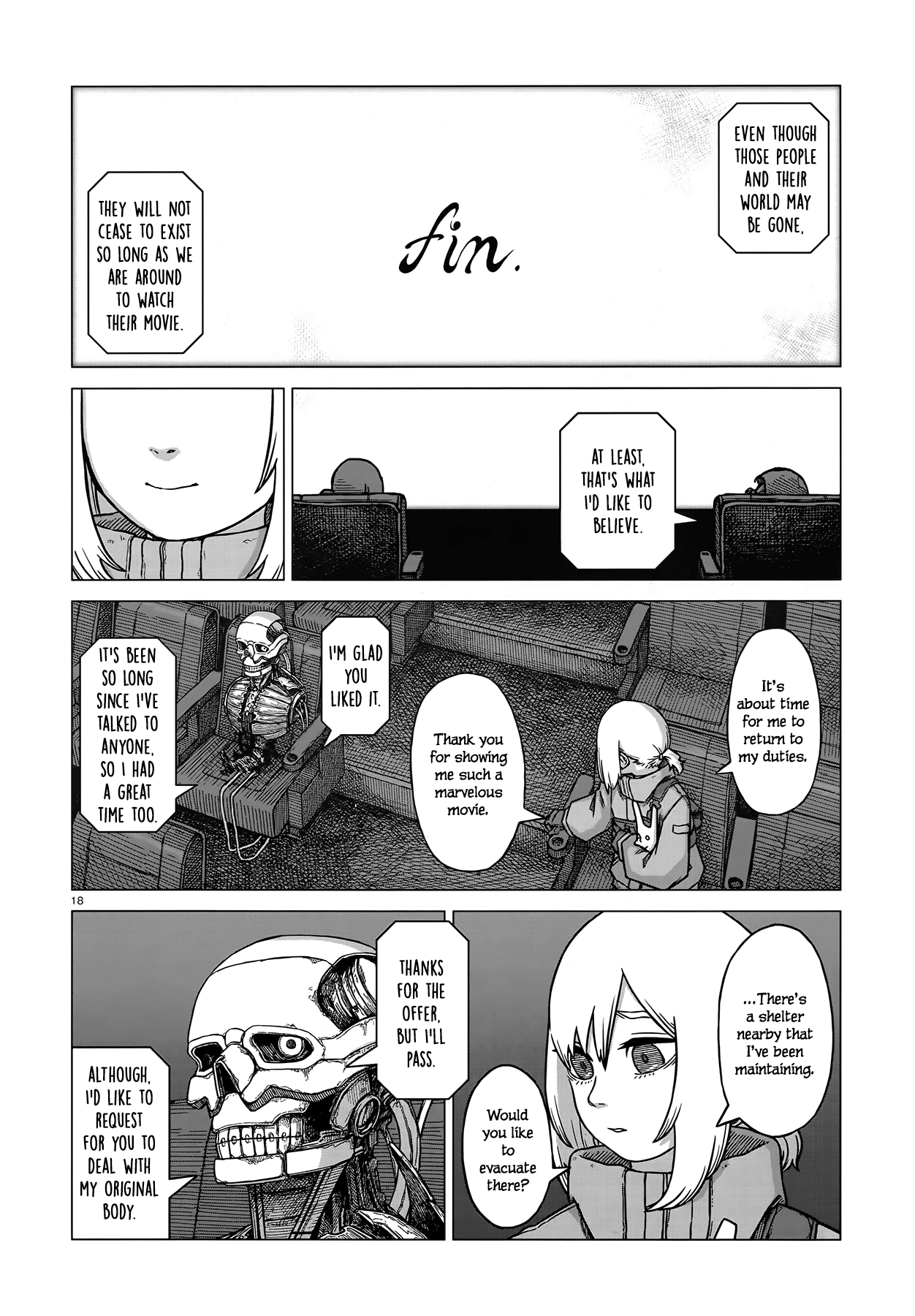 Usuzumi no Hate Chapter 3 page 18 - Chapter 3: Cinema