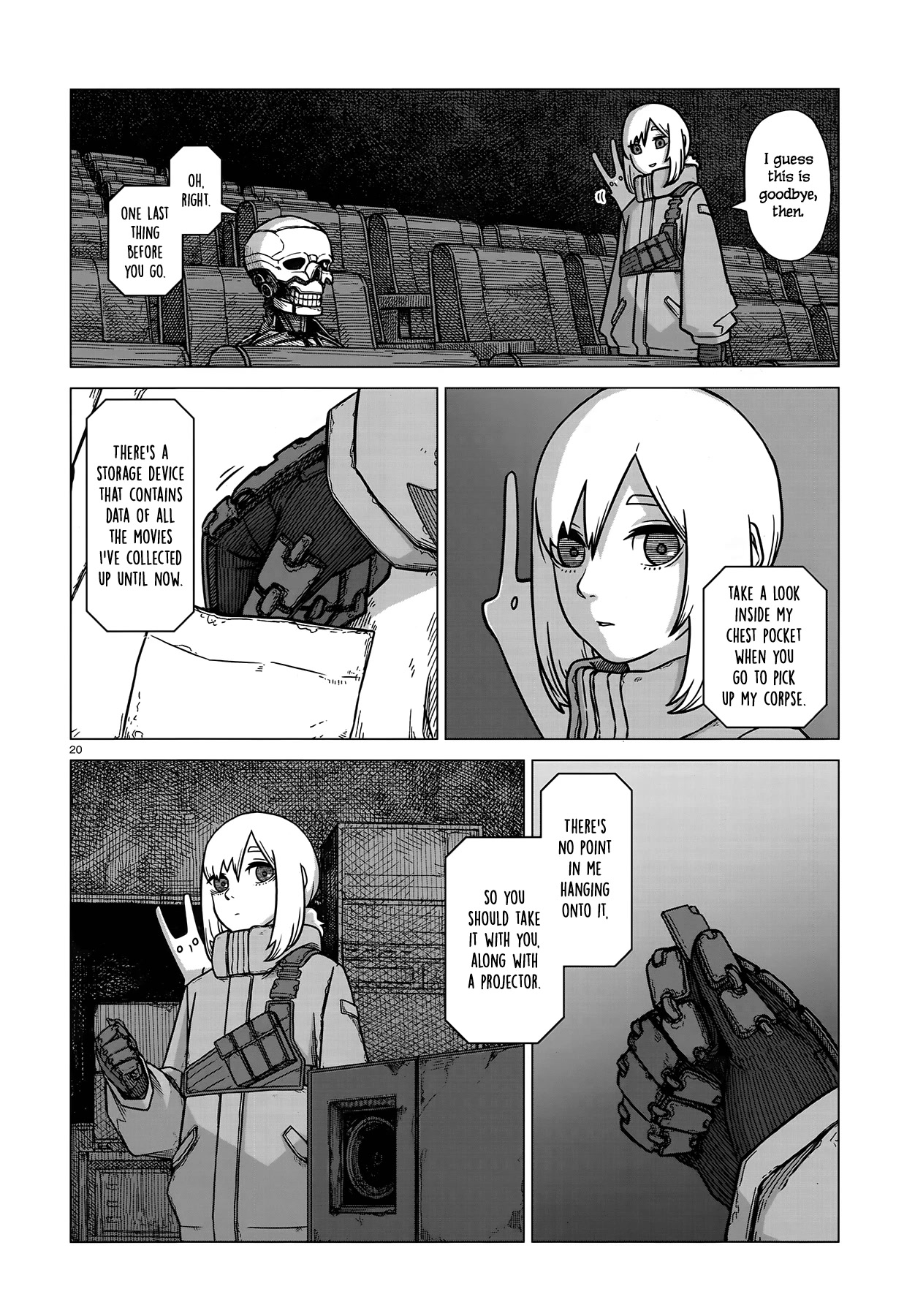 Usuzumi no Hate Chapter 3 page 20 - Chapter 3: Cinema