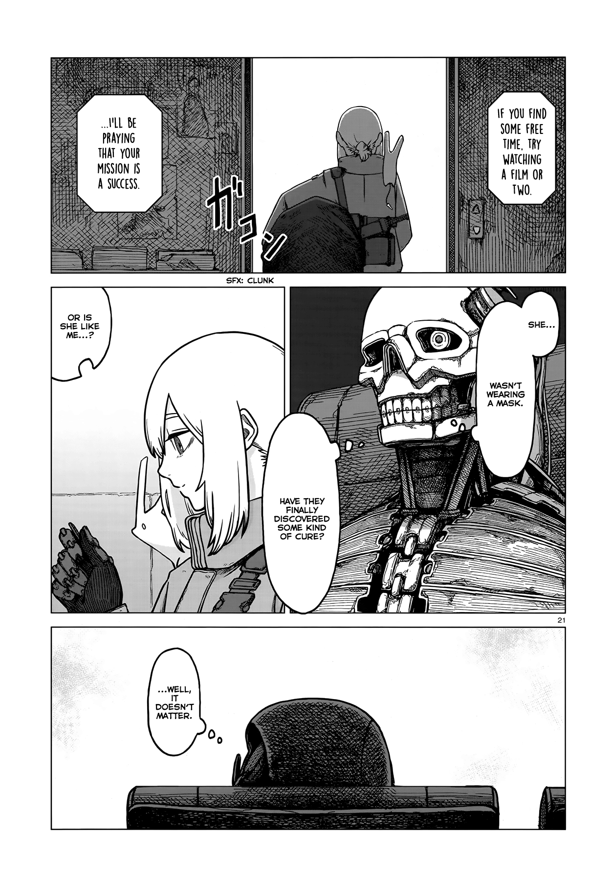 Usuzumi no Hate Chapter 3 page 21 - Chapter 3: Cinema