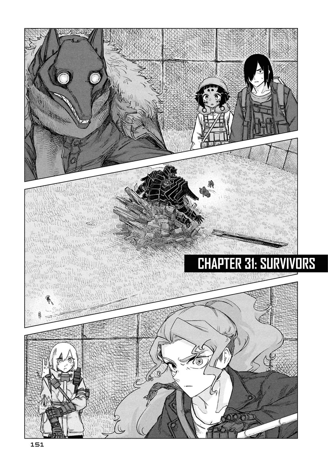 Usuzumi no Hate Chapter 31 page 1 - Chapter 31: Survivors