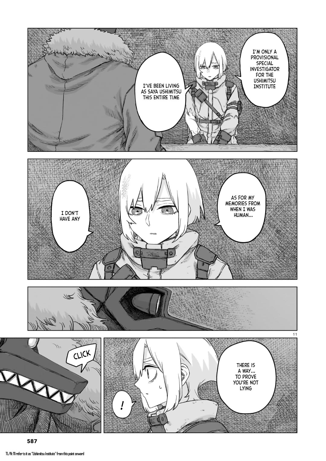 Usuzumi no Hate Chapter 33 page 11 - Chapter 33: Proof