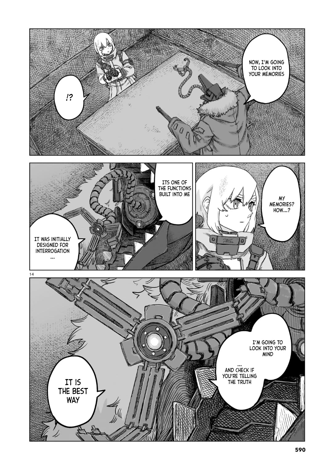 Usuzumi no Hate Chapter 33 page 14 - Chapter 33: Proof