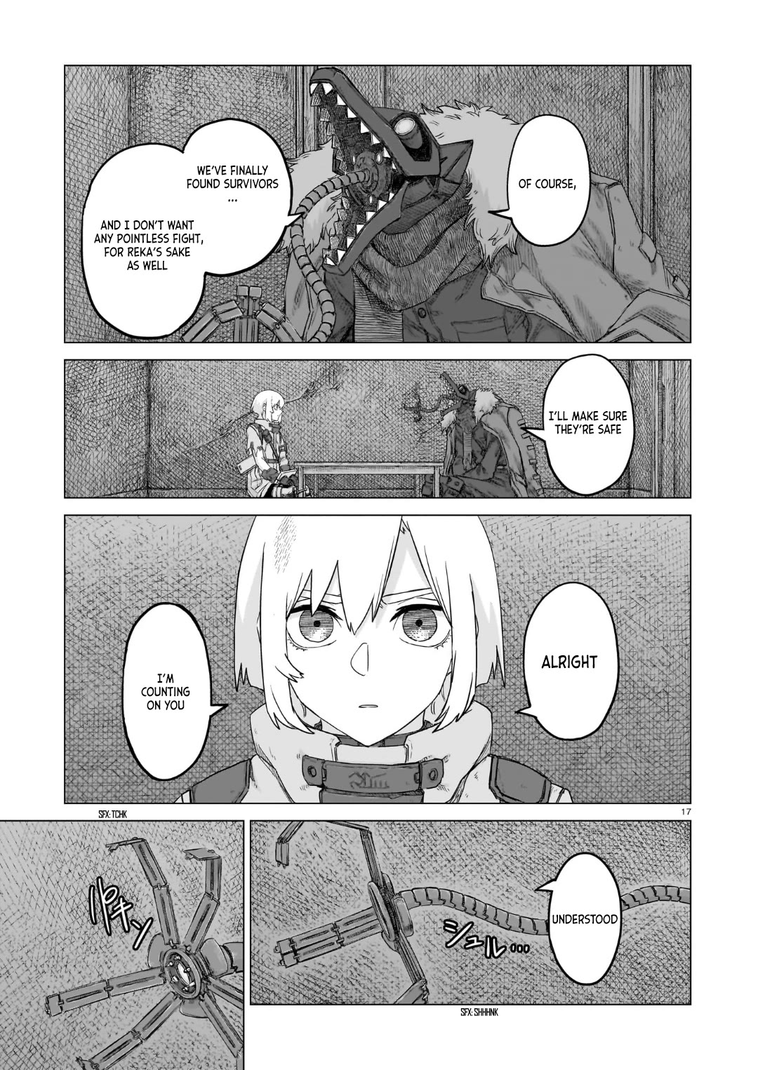 Usuzumi no Hate Chapter 33 page 17 - Chapter 33: Proof