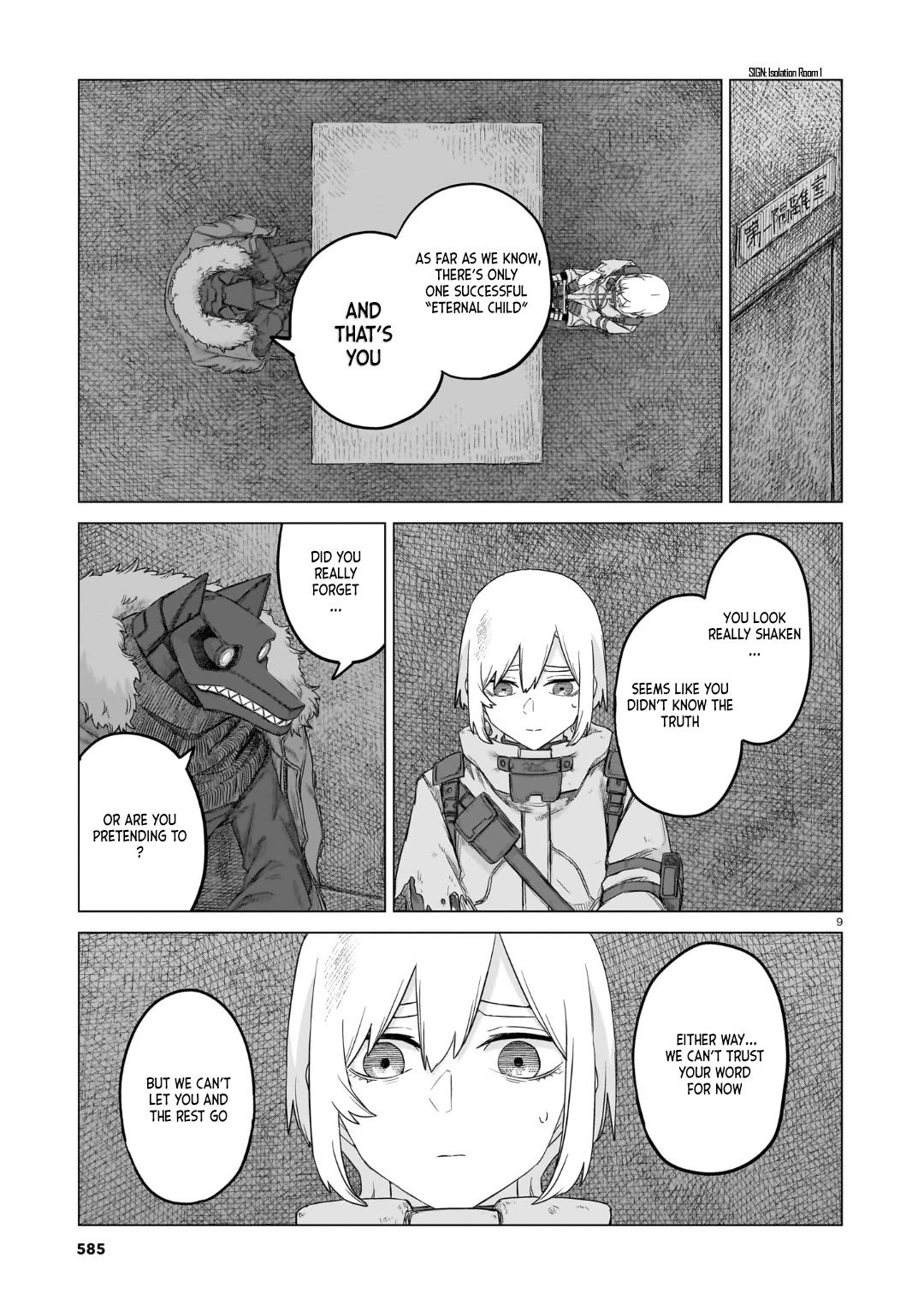 Usuzumi no Hate Chapter 33 page 9 - Chapter 33: Proof